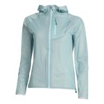 Odlo Clothing Odlo Zeroweight Dual Dry PK Waterproof Running jacket Women - turquoise, 