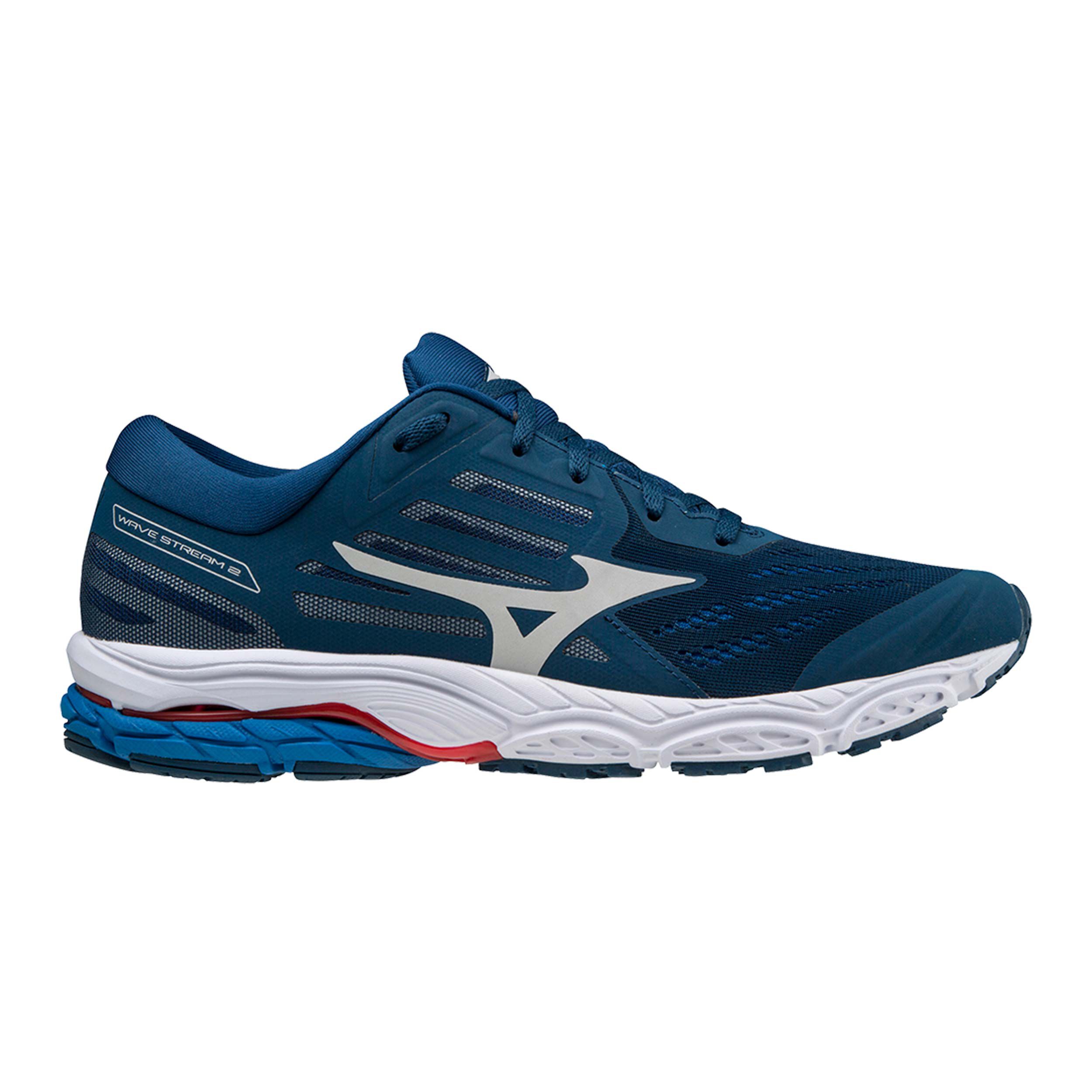 Buy Mizuno Wave Stream 2 Neutral Running Shoe Men Blue White online Running Point COM