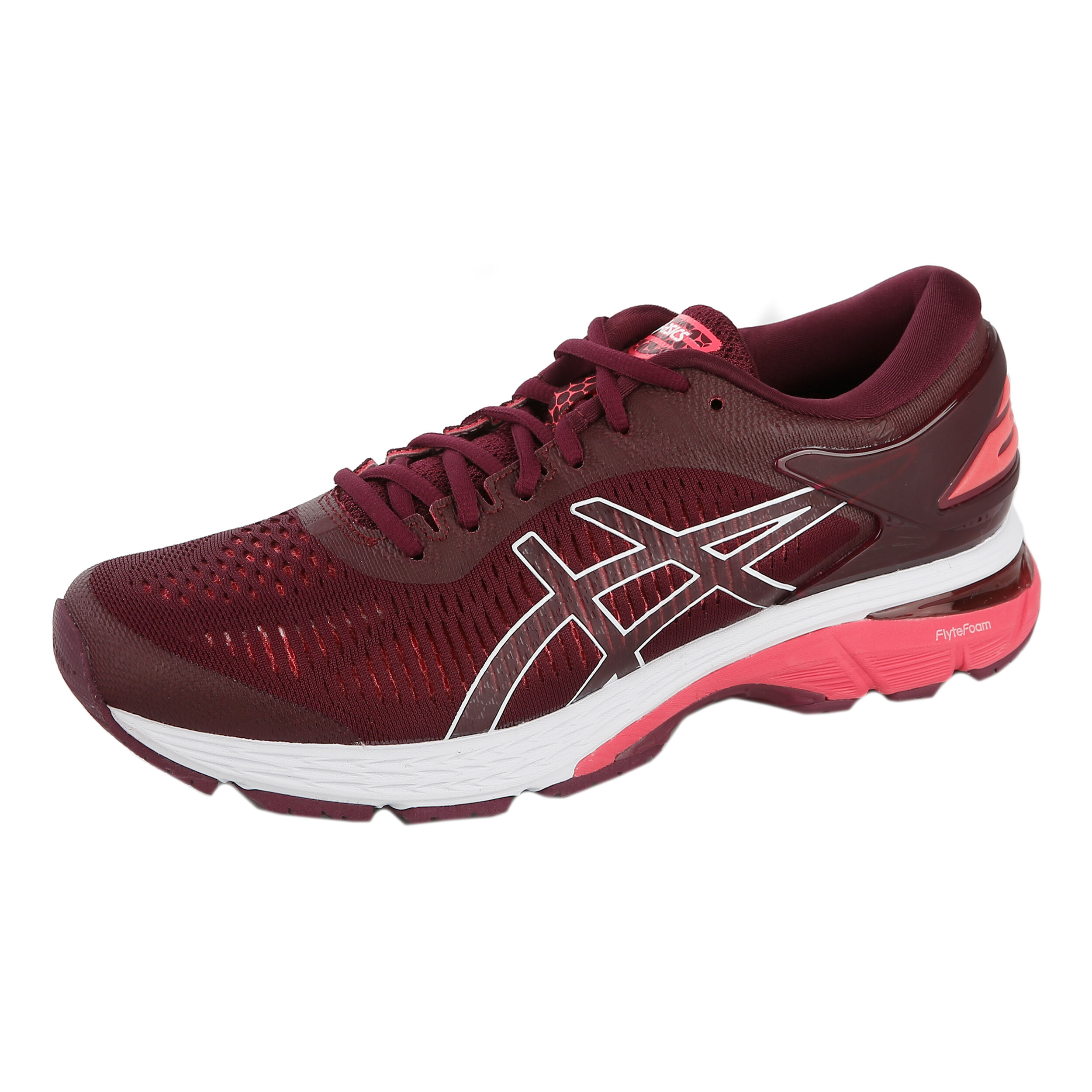 Gel Kayano 25 Stability Running Shoe Women Dark Grey Violet
