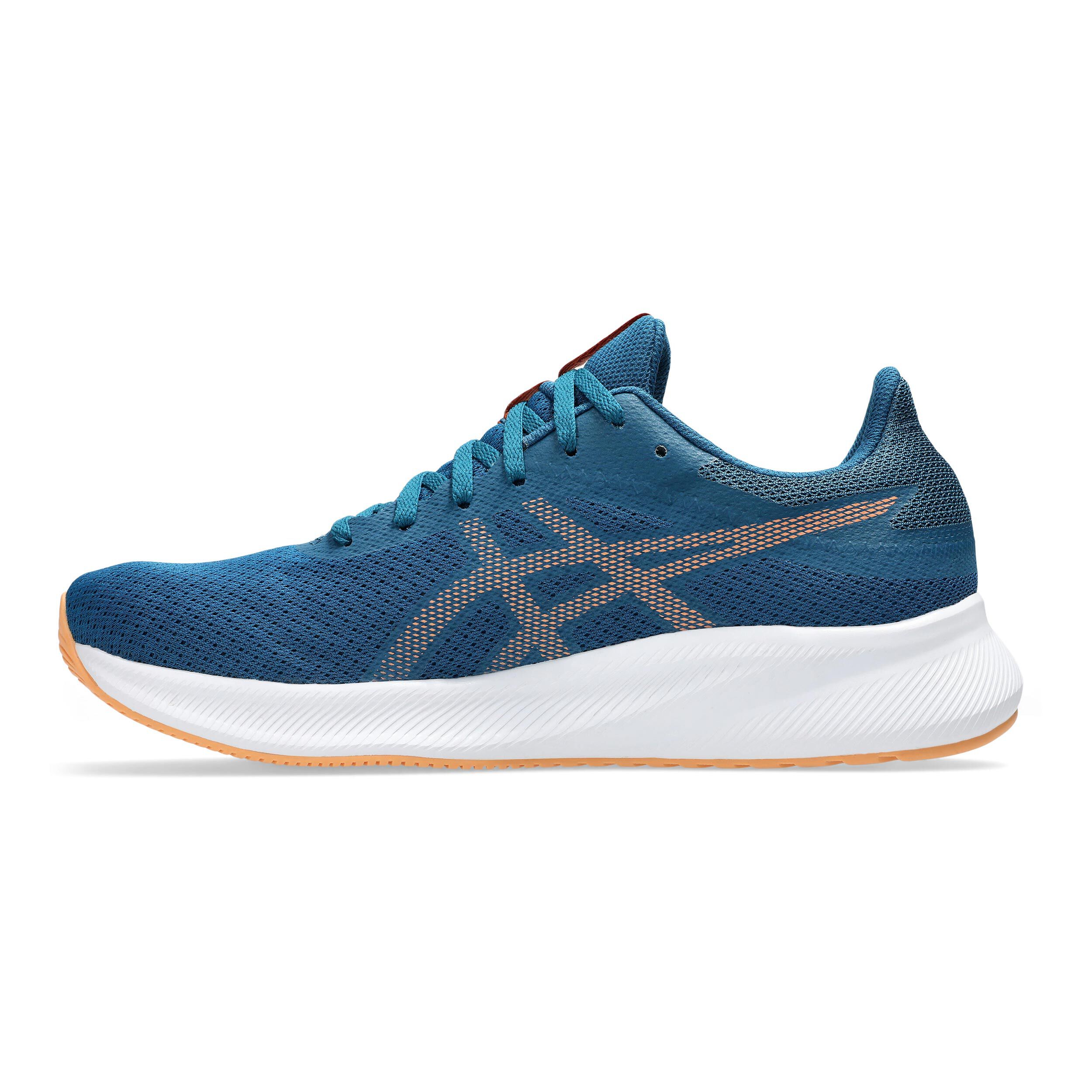 Buy ASICS Patriot 13 Neutral Running Shoe Men Dark Blue Orange in size 42 5 online Running Point COM