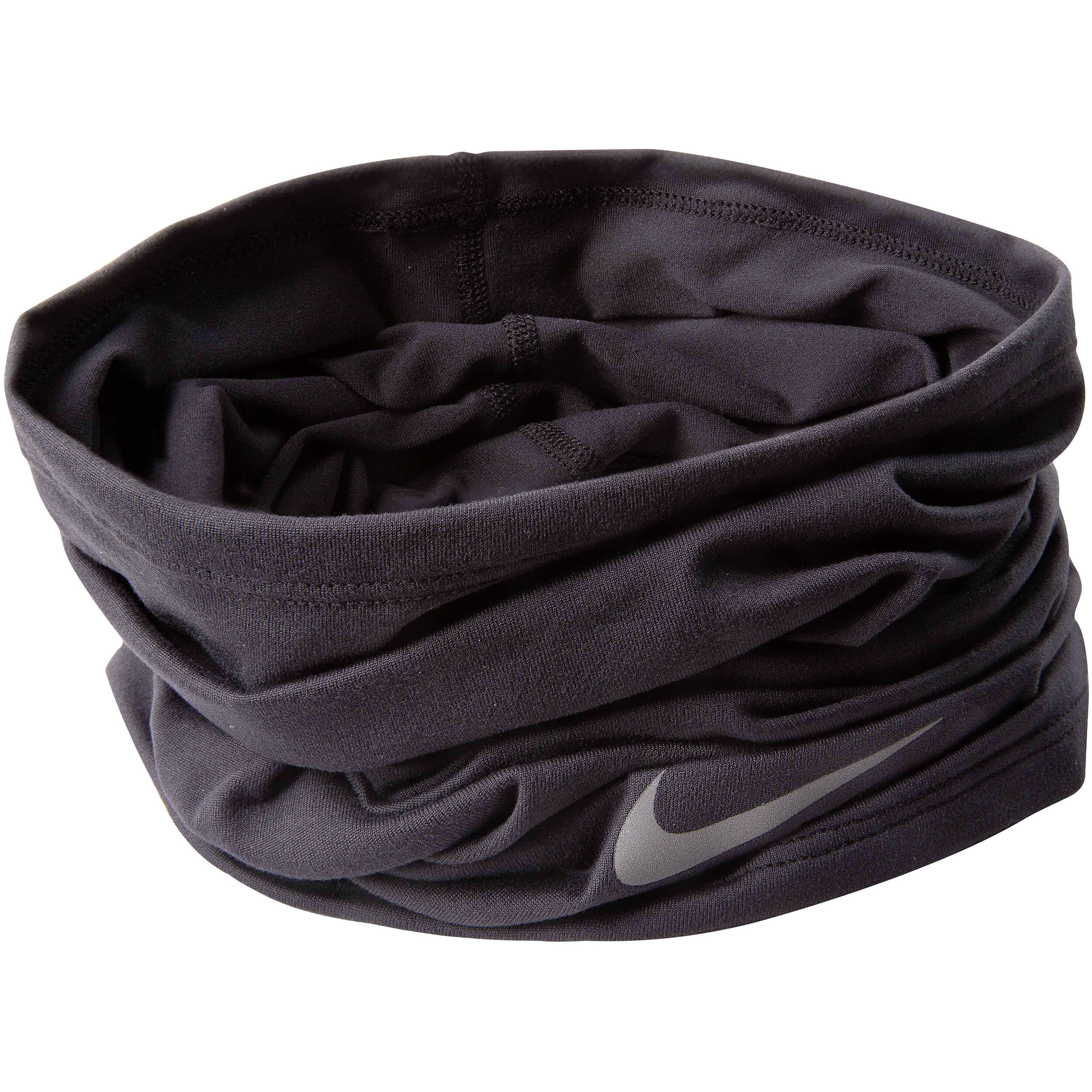 Buy Nike Running Wrap Tube Scarf Black Silver online Running Point COM