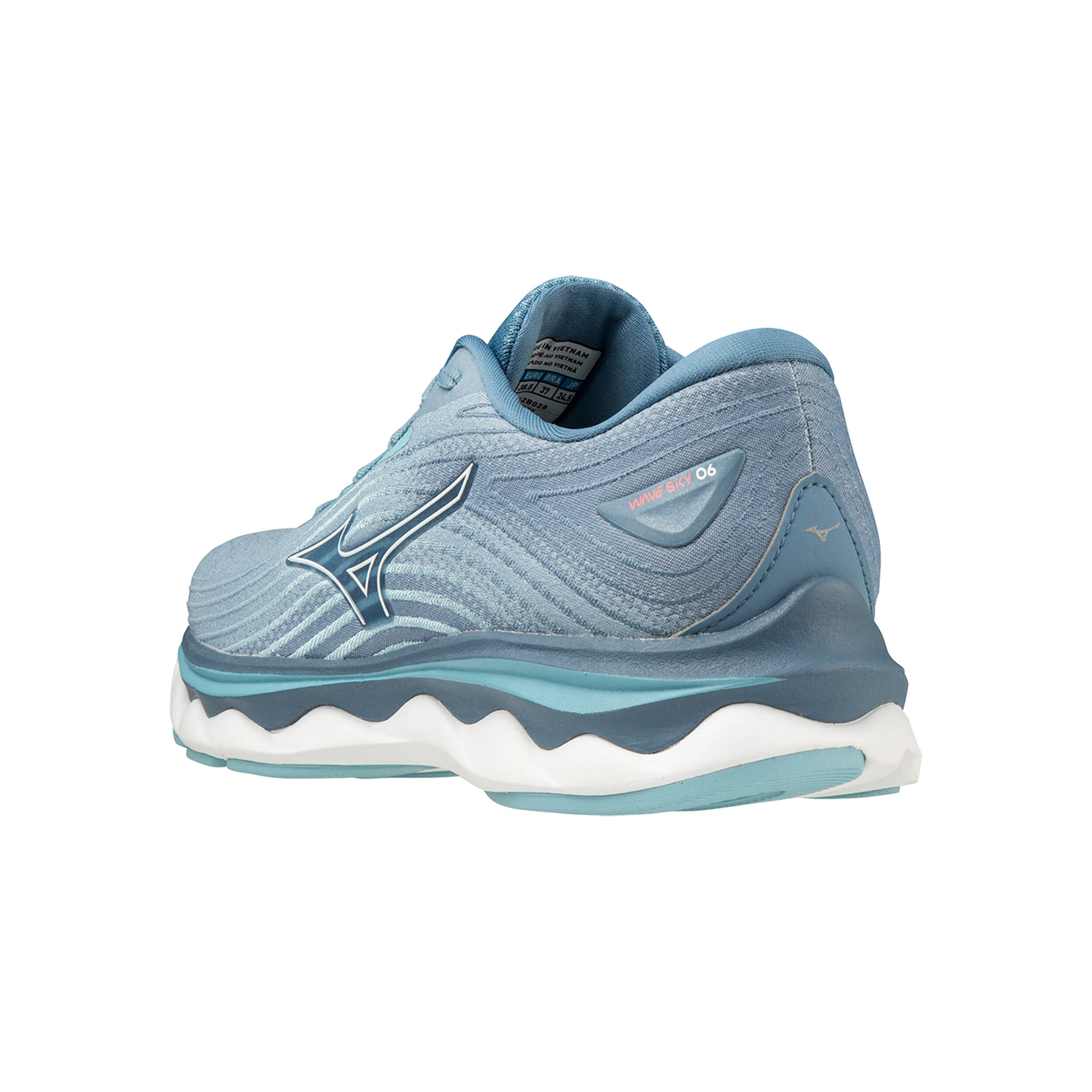 Buy Mizuno Wave Sky 6 Neutral Running Shoe Women Blue White online Running Point COM