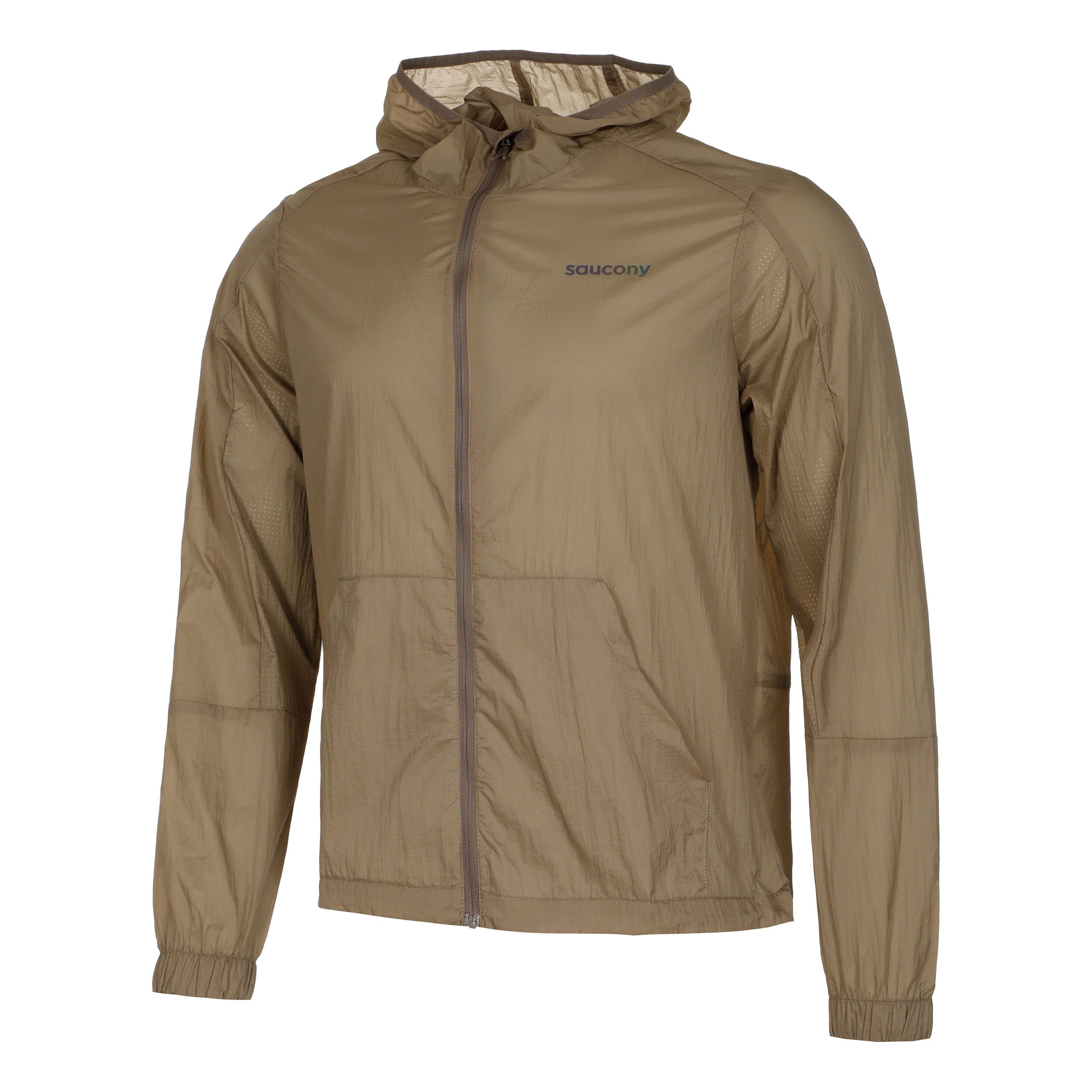 Elevate Packaway Running Jacket Men Grey