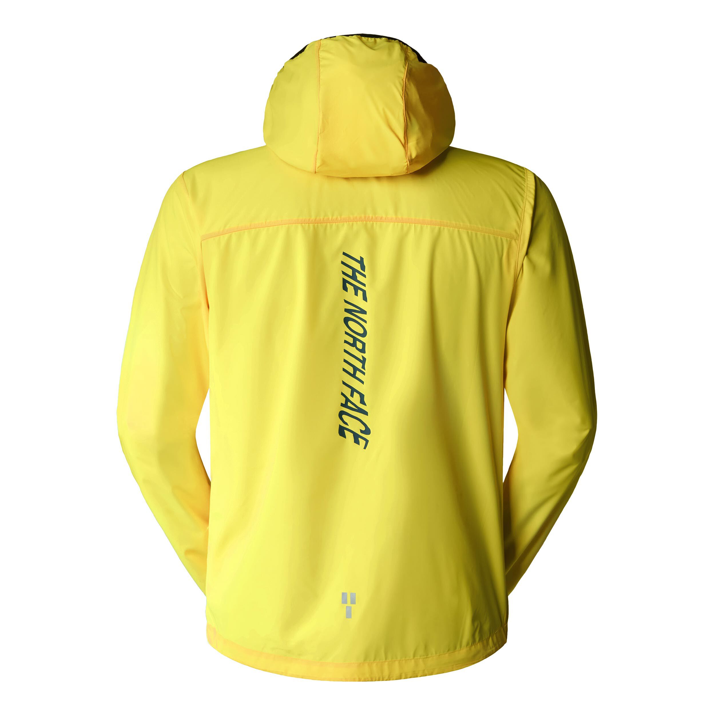 Neon yellow north face jacket hot sale