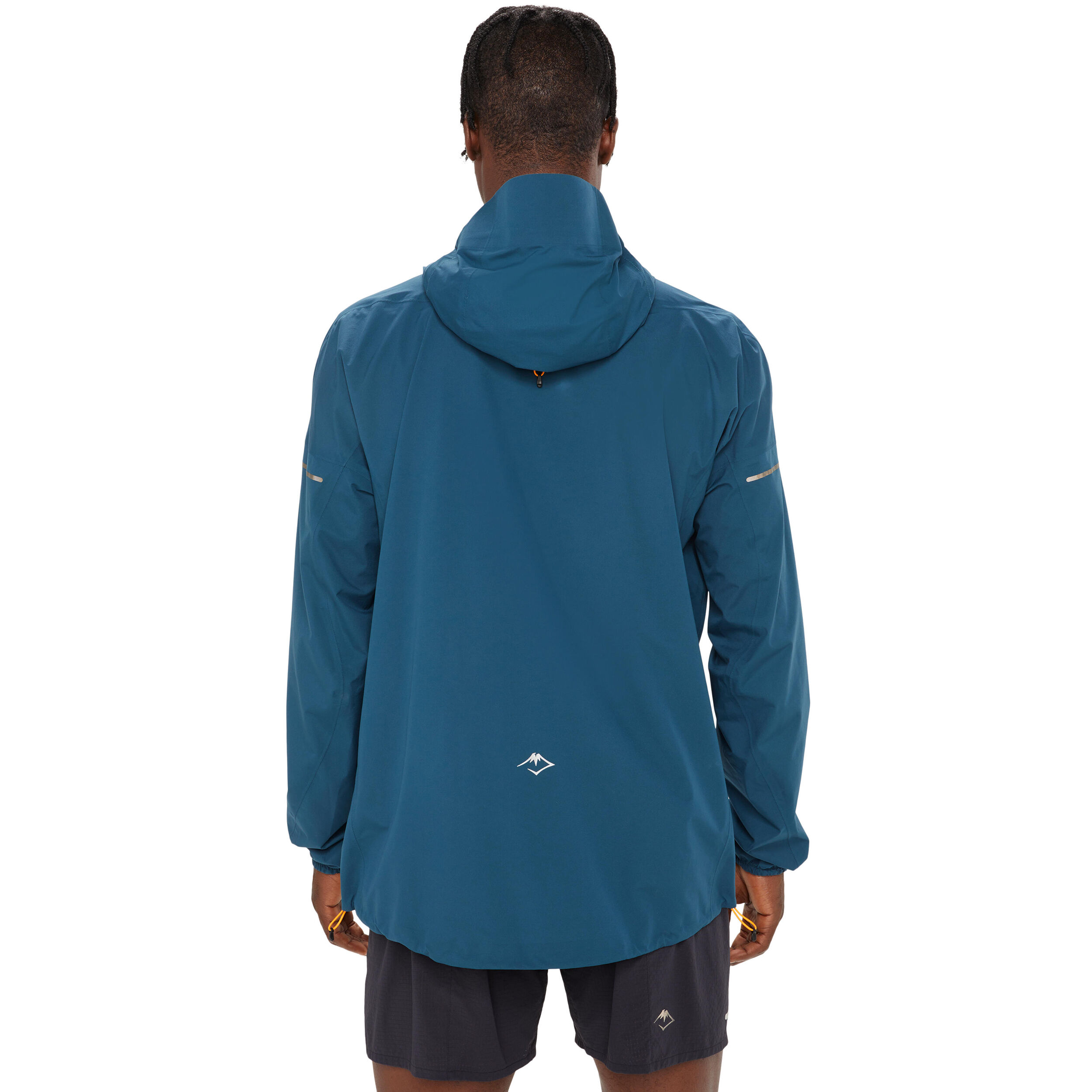 【公式】アクセサリーの激安通販 Fujitrail ASICS Buy Waterproof Blue Dark Men Jacket Running ウォーキング・ランニングウェア