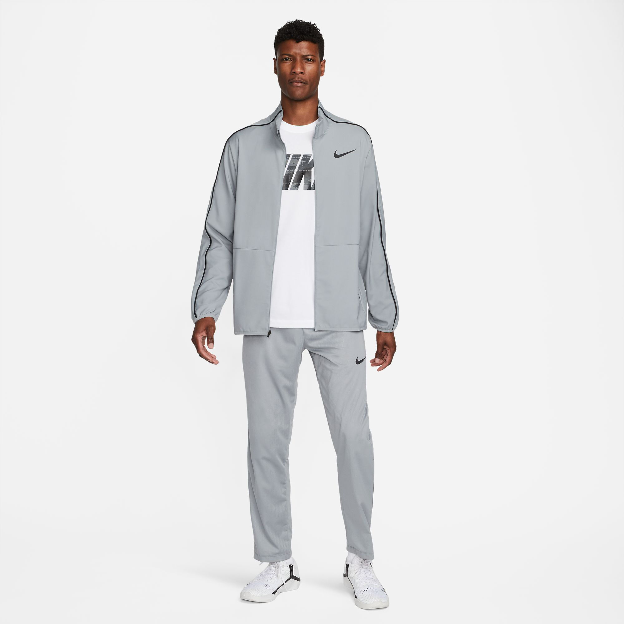 Buy Nike Dri Fit Team Woven Training Jacket Men Grey online Running Point COM