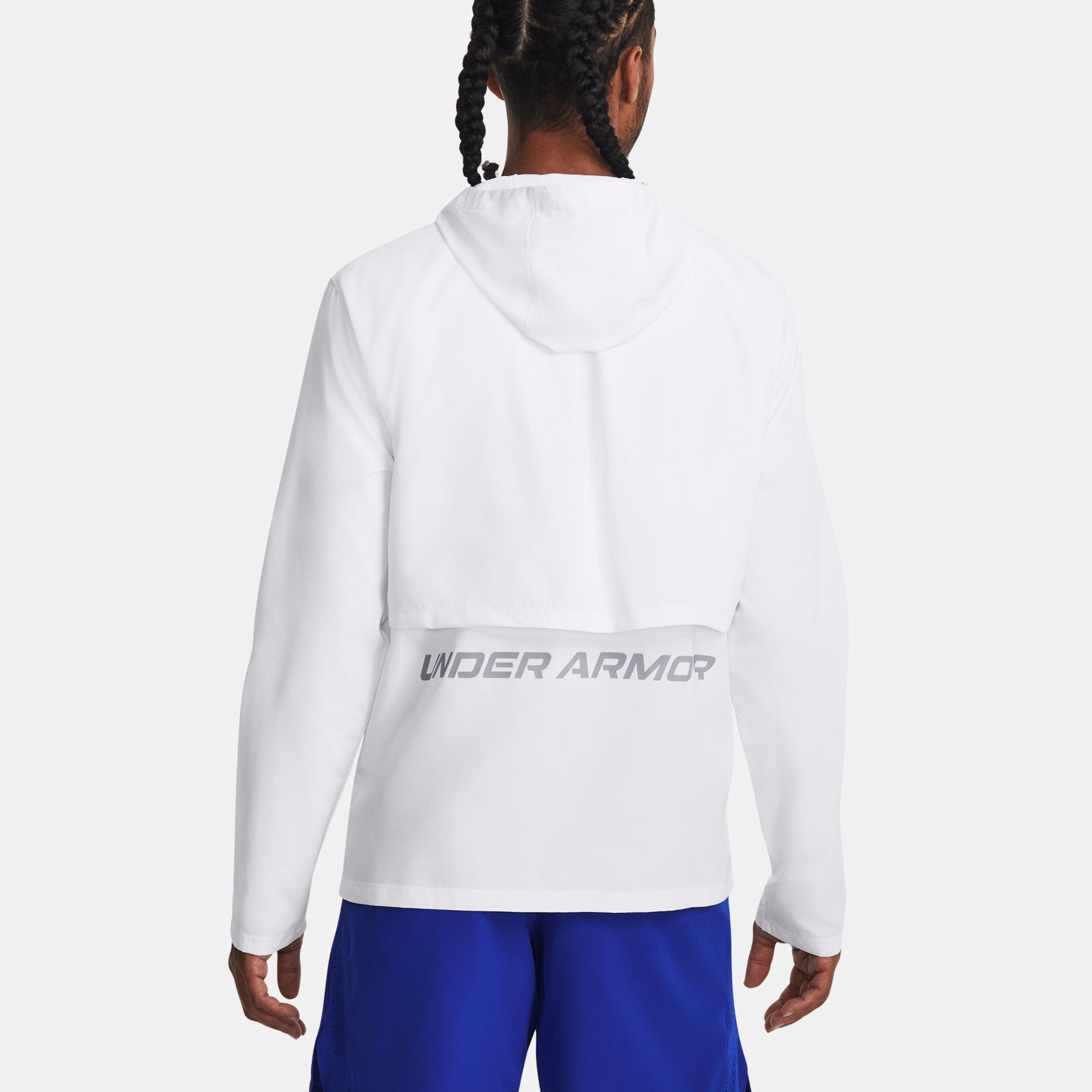 Buy Under Armour Storm Run Hooded Running Jacket Men White