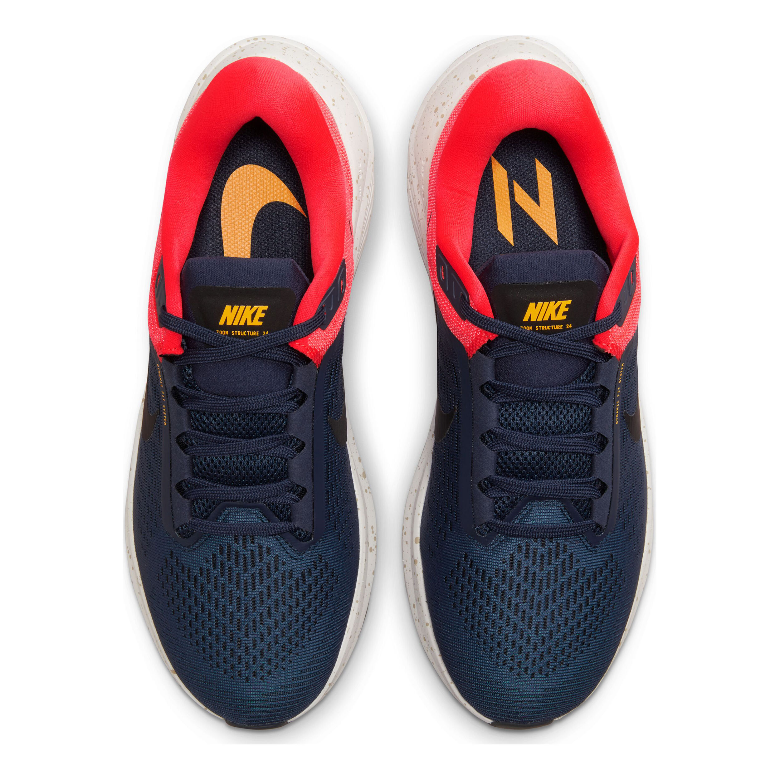 Nike zoom blue and orange hotsell