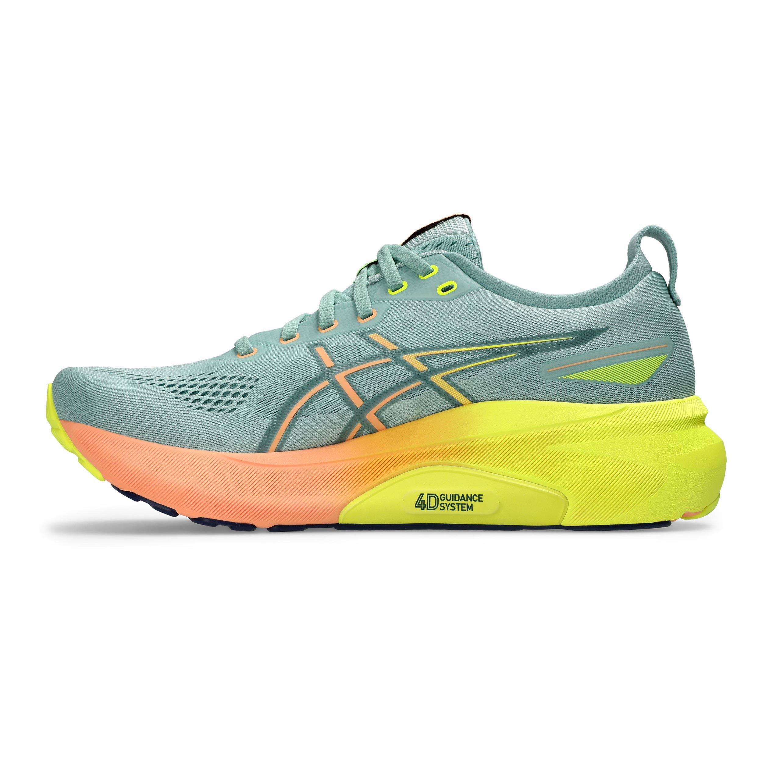 Buy ASICS Gel Kayano 31 Stability Running Shoe Men Green Orange online Running Point COM