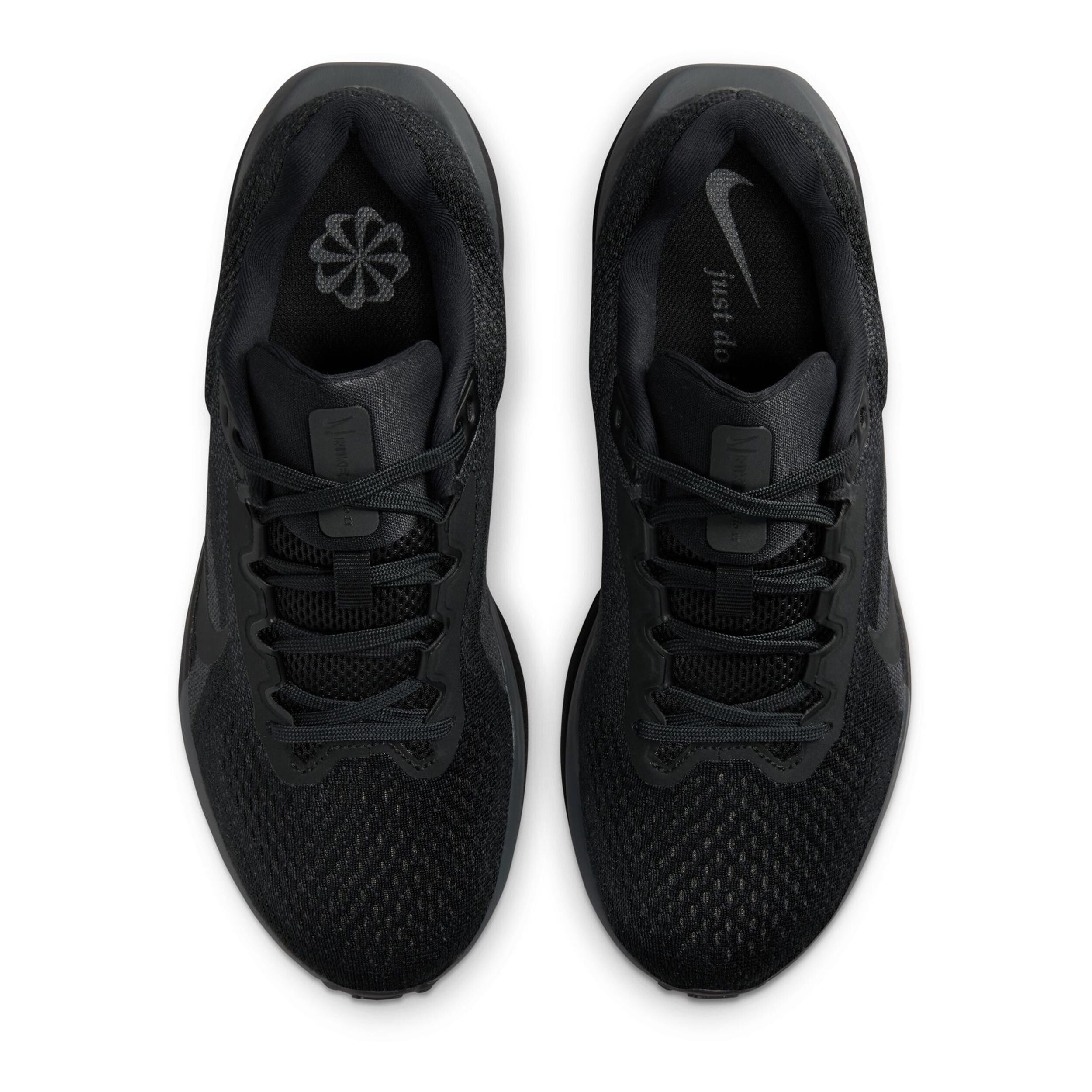 Nike running shoes for women all black online