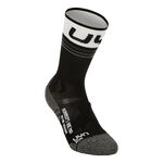 UYN Clothing UYN Runner'S One Mid Running Socks Women-Black,White