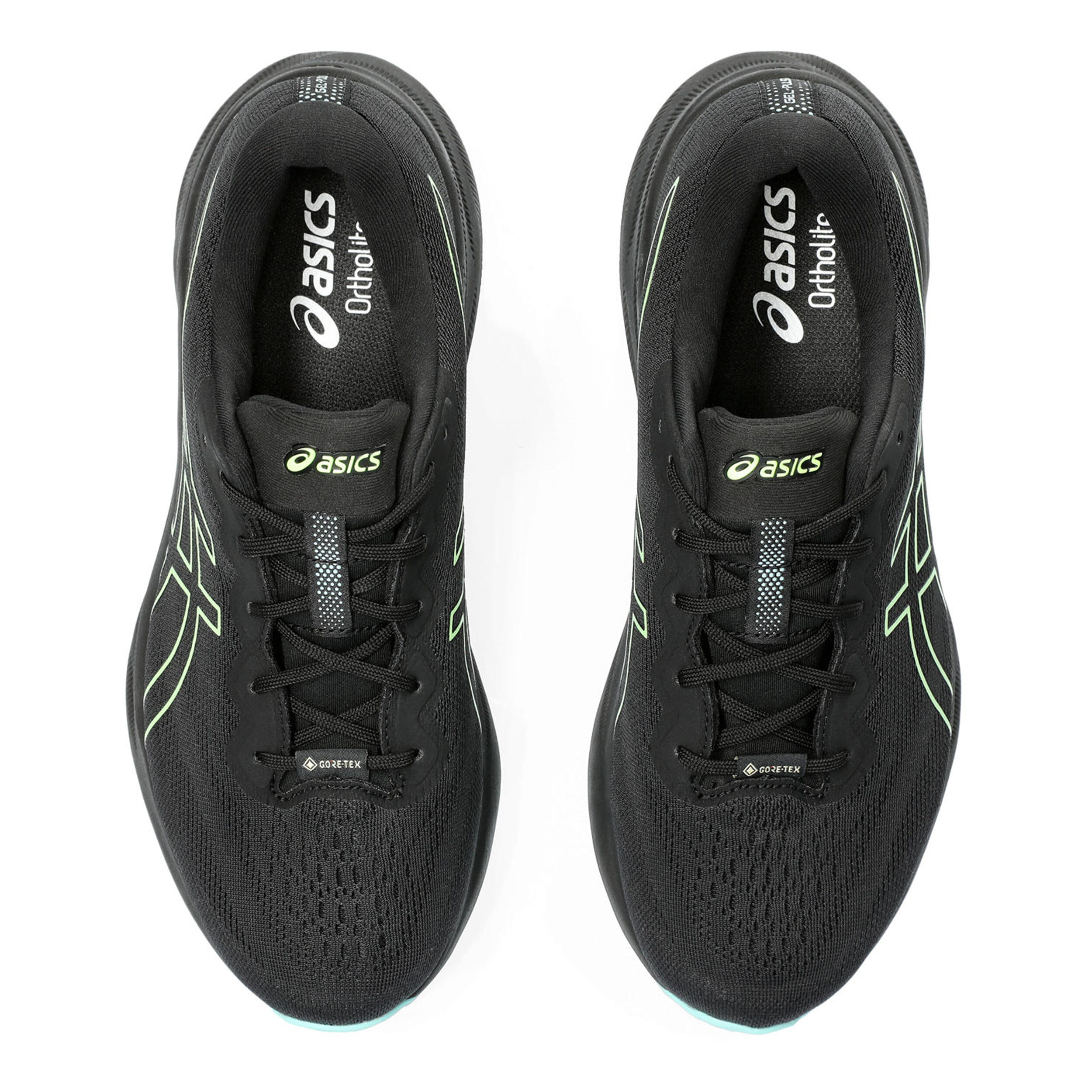 Asics gel kayano 25 black neon incontrolable lime