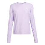 adidas Clothing adidas Own The Run Long Sleeve Women-Lilac,White