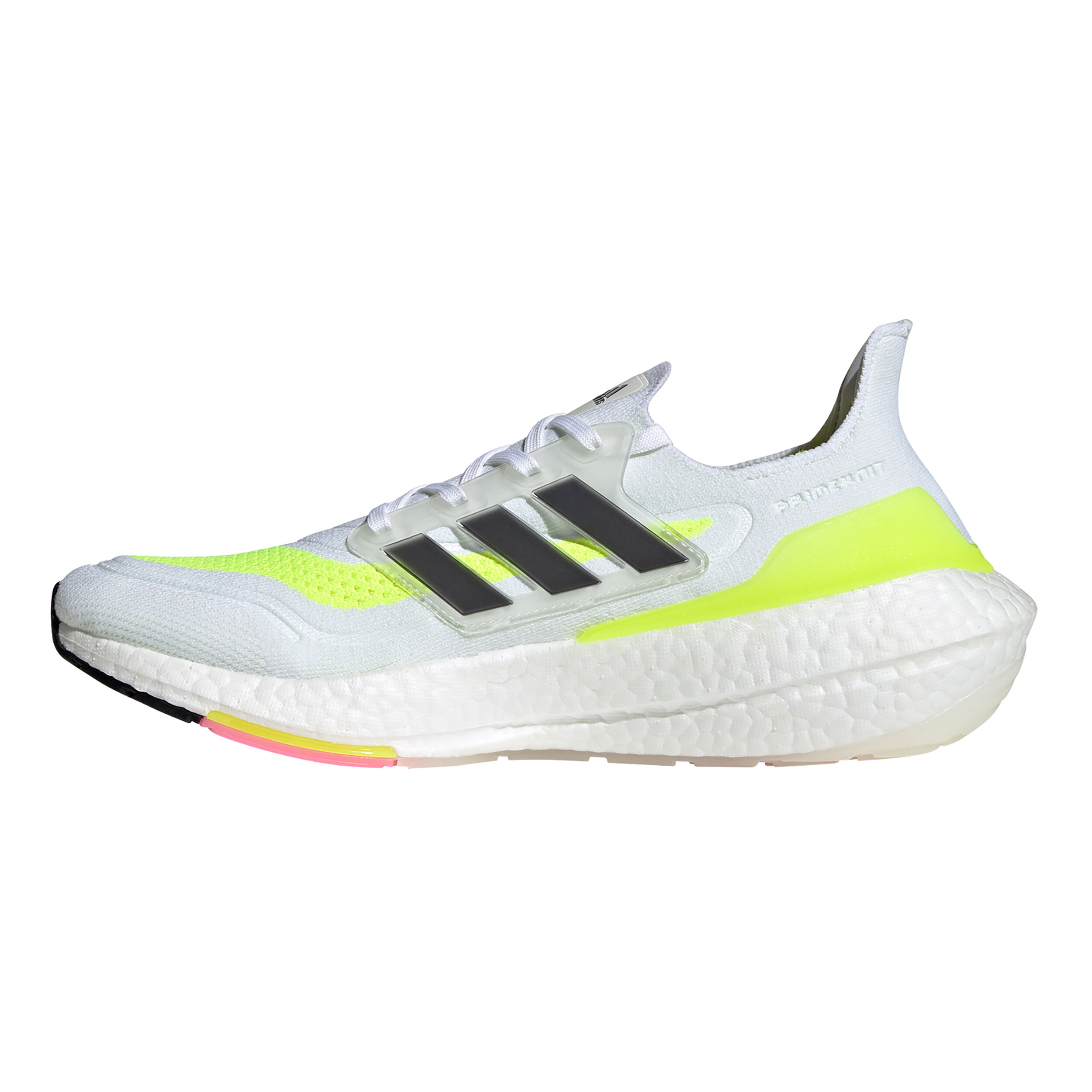Buy adidas Ultraboost 21 Neutral Running Shoe Men White Neon Yellow online Running Point COM
