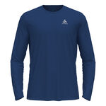 Odlo Clothing Odlo Zeroweight Chill-Tec Crew Neck Long sleeve Men - dark blue, 