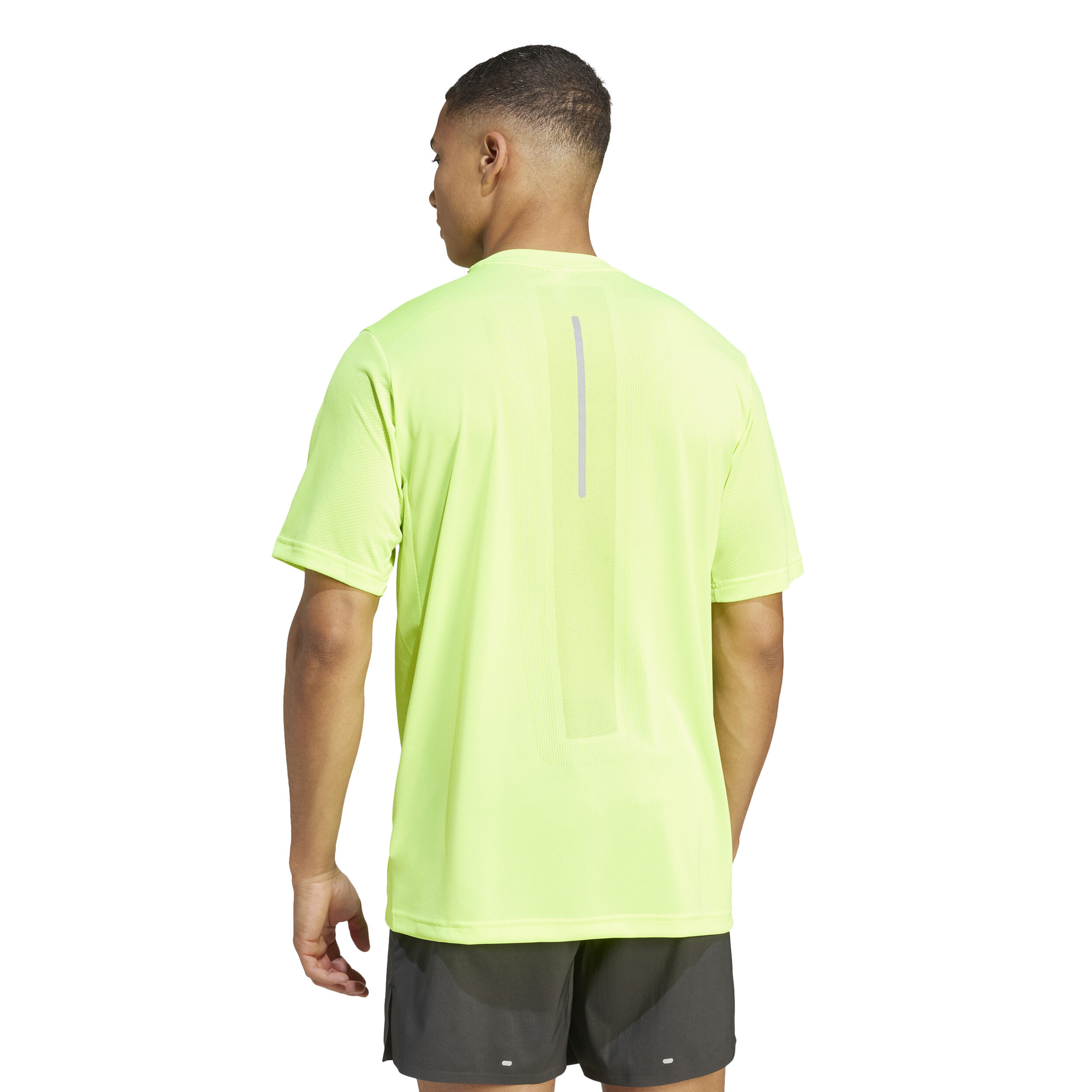 Buy adidas Ultimate Knit Running Shirt Men Neon Green online Running Point COM