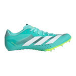 adidas Running shoes adidas Sprintstar Spike shoes Unisex-turquoise, white