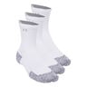 Velociti Run Cush 3p Crew  Running socks Unisex-white, white