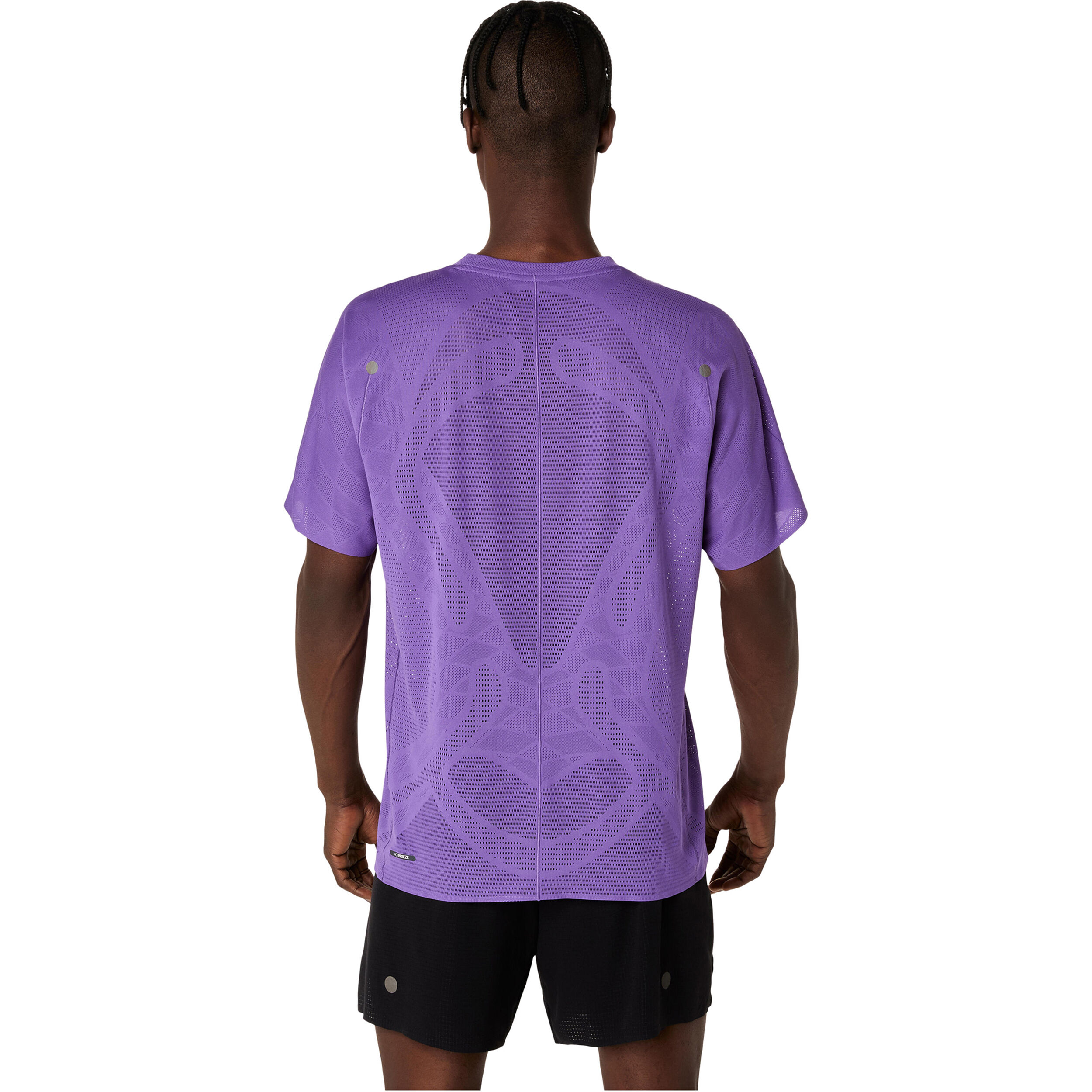 Buy ASICS Metarun Running Shirt Men Violet in size S online