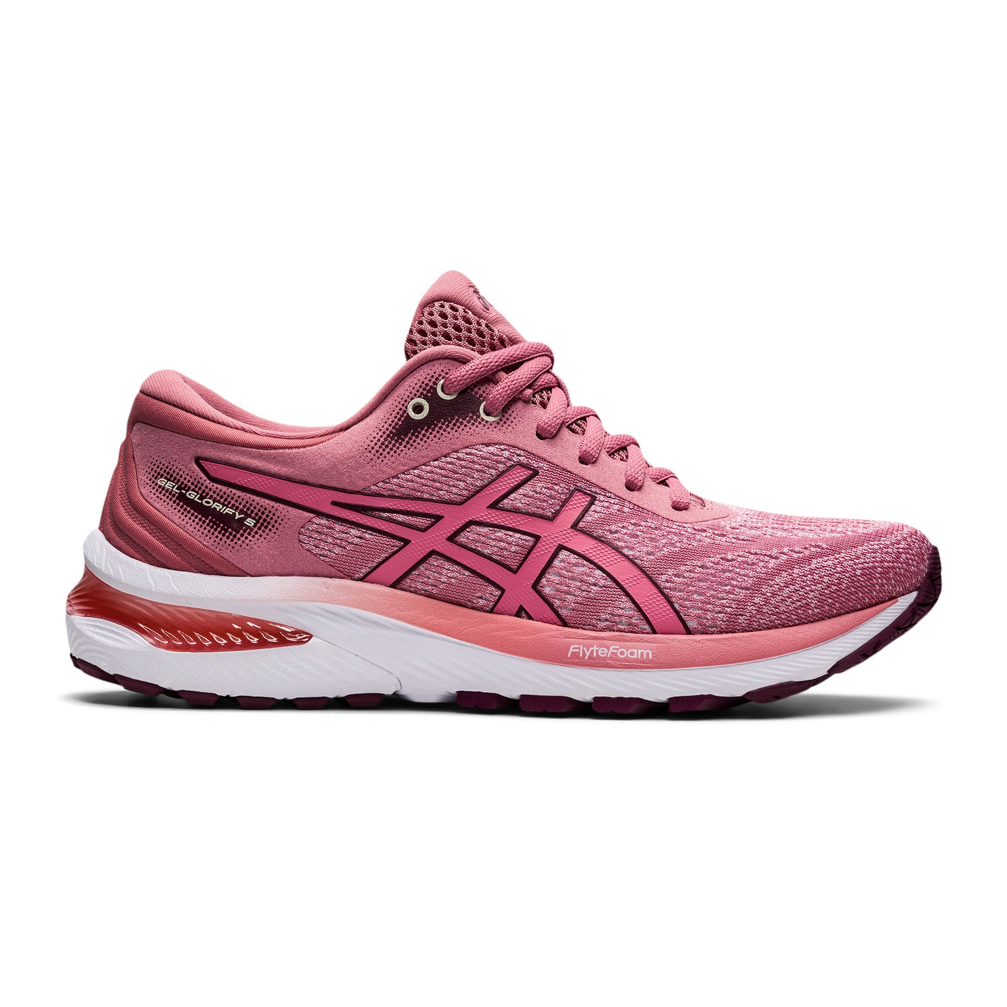 Torbellino Londres puño buy ASICS GEL-Glorify 5 Neutral Running Shoe Women - Pink online | Running  Point