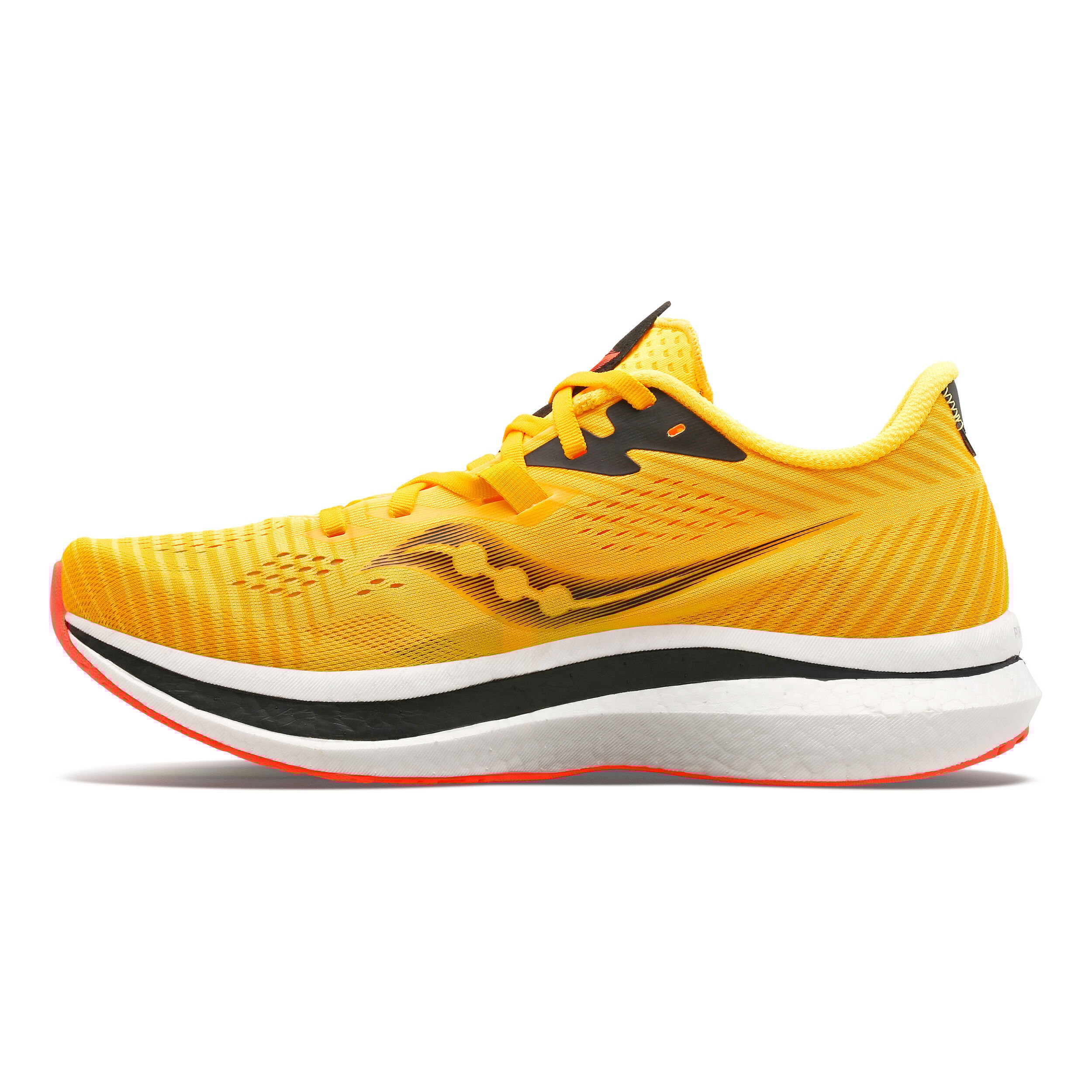 Saucony shoes yellow top
