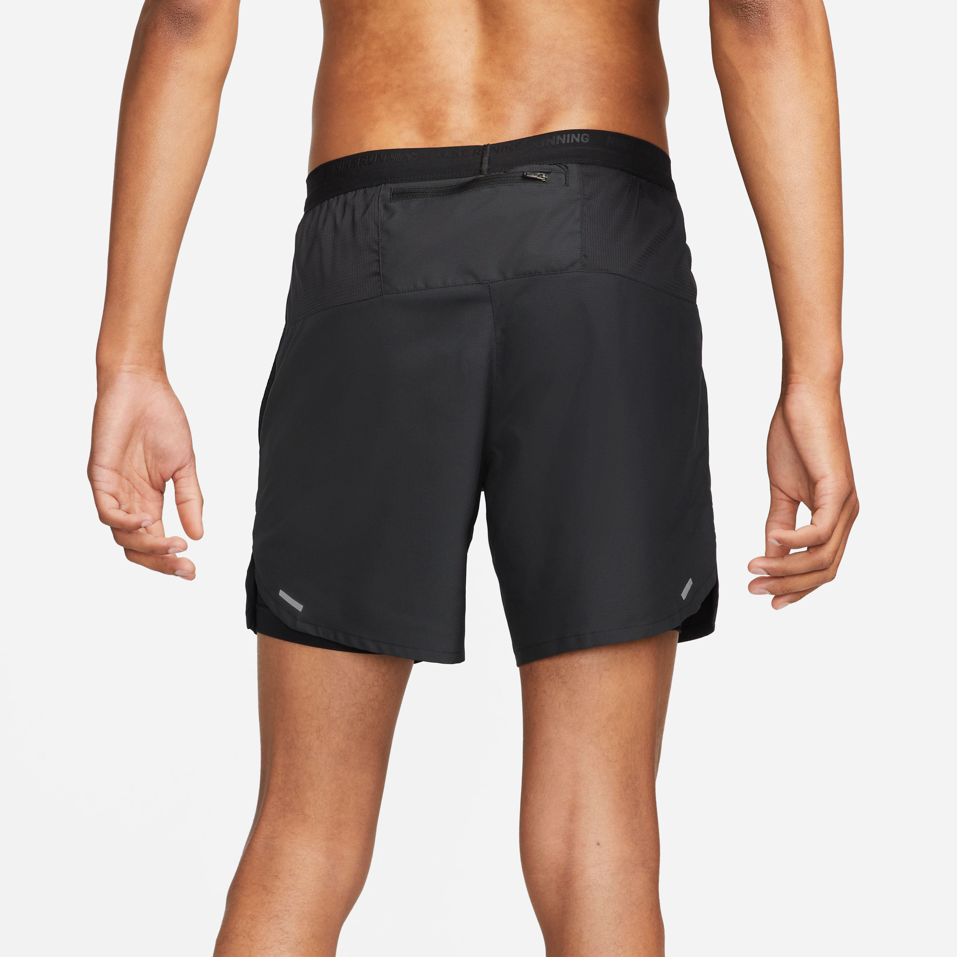 Buy Nike Dri Fit Stride 2in1 7in Shorts Men Black Grey online