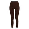 Nagino Running Tights Women-Brown
