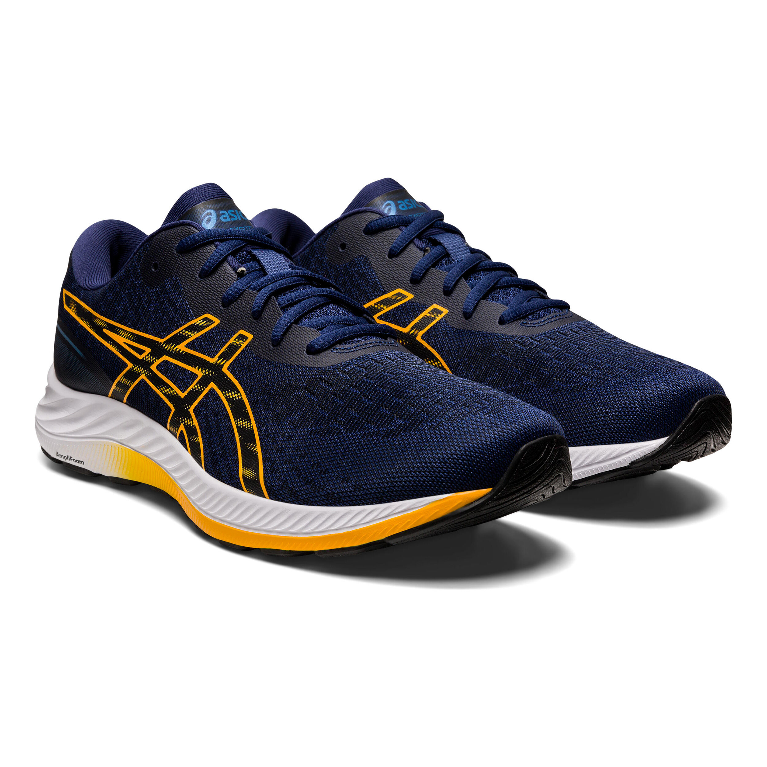 asics gel nimbus 24 blue orange