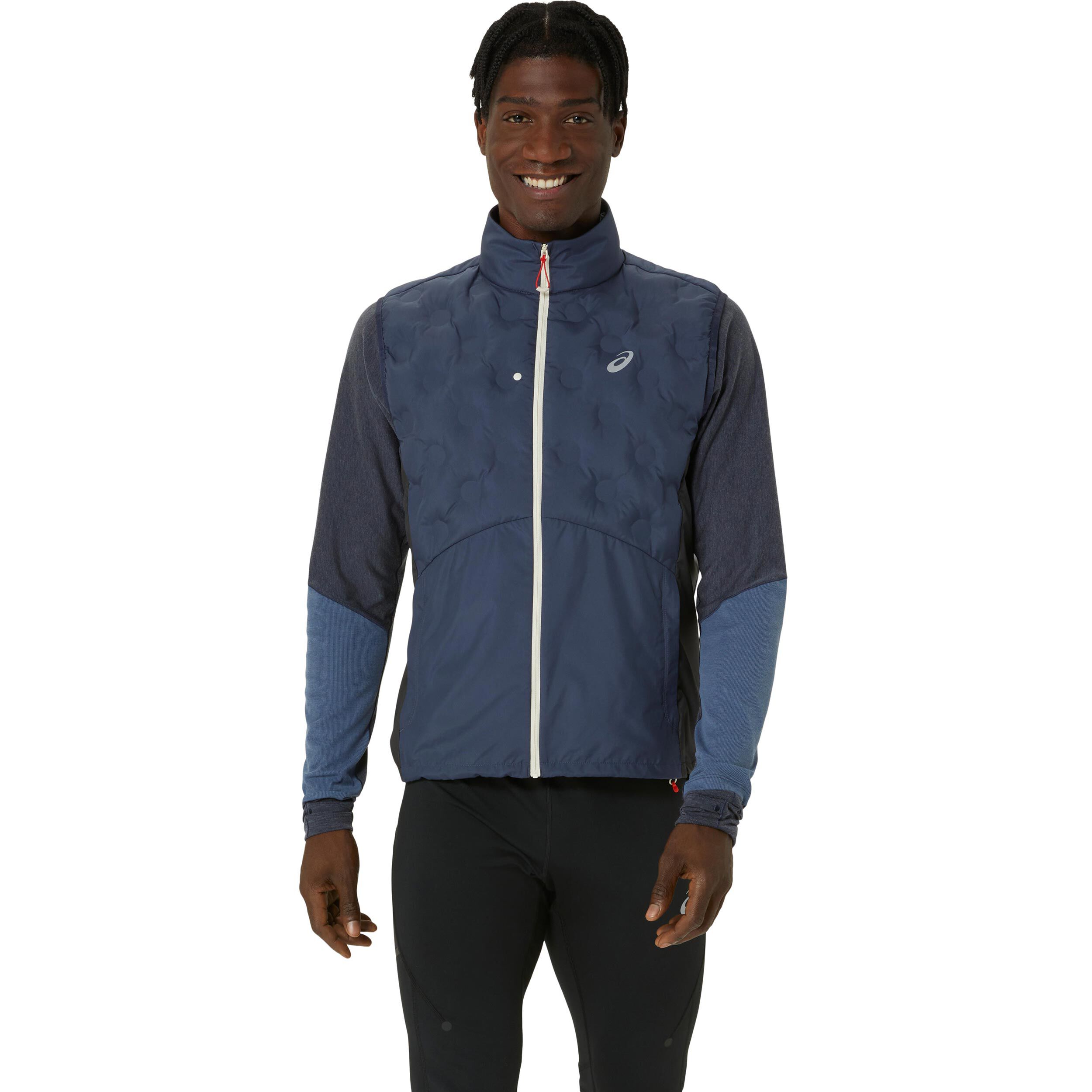 Buy ASICS Road Winter Running Vests Men Dark Blue online Running Point COM