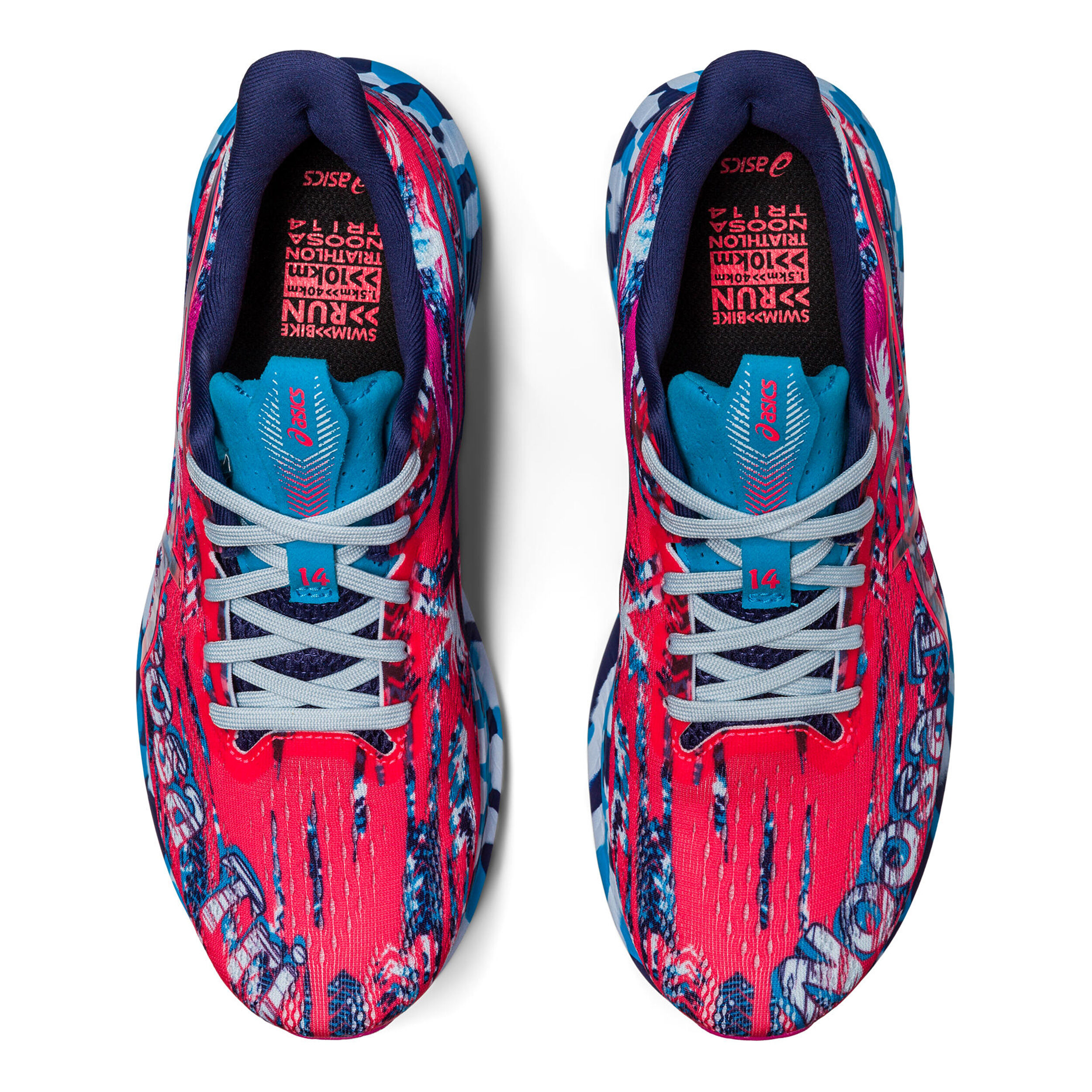Buy ASICS Gel Noosa Tri 14 Competition Running Shoe Women Pink Blue online Running Point COM