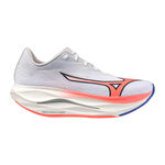 Mizuno Running shoes Mizuno Wave Rebellion Flash 3            Competition running shoe Women-white, coral
