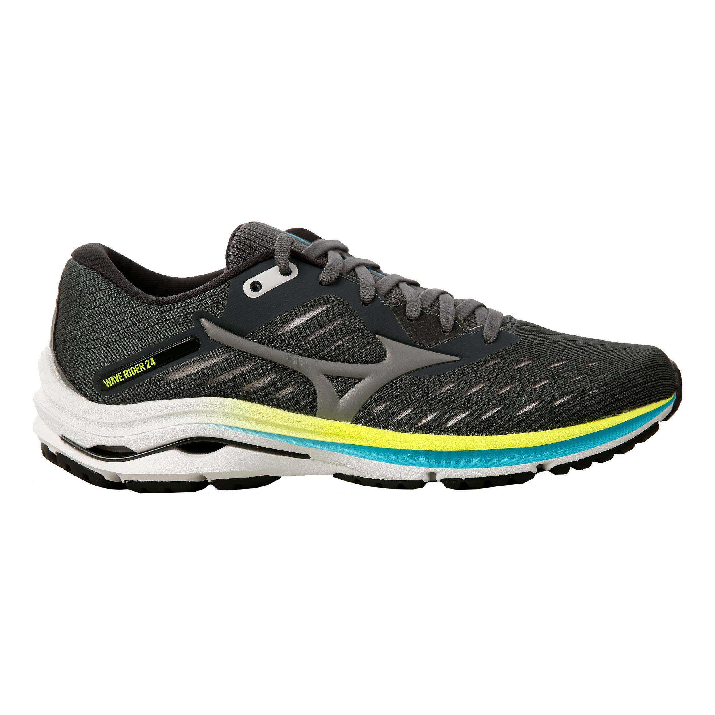 Buy Mizuno Wave Rider 24 Neutral Running Shoe Women Dark Grey Olive online Running Point COM