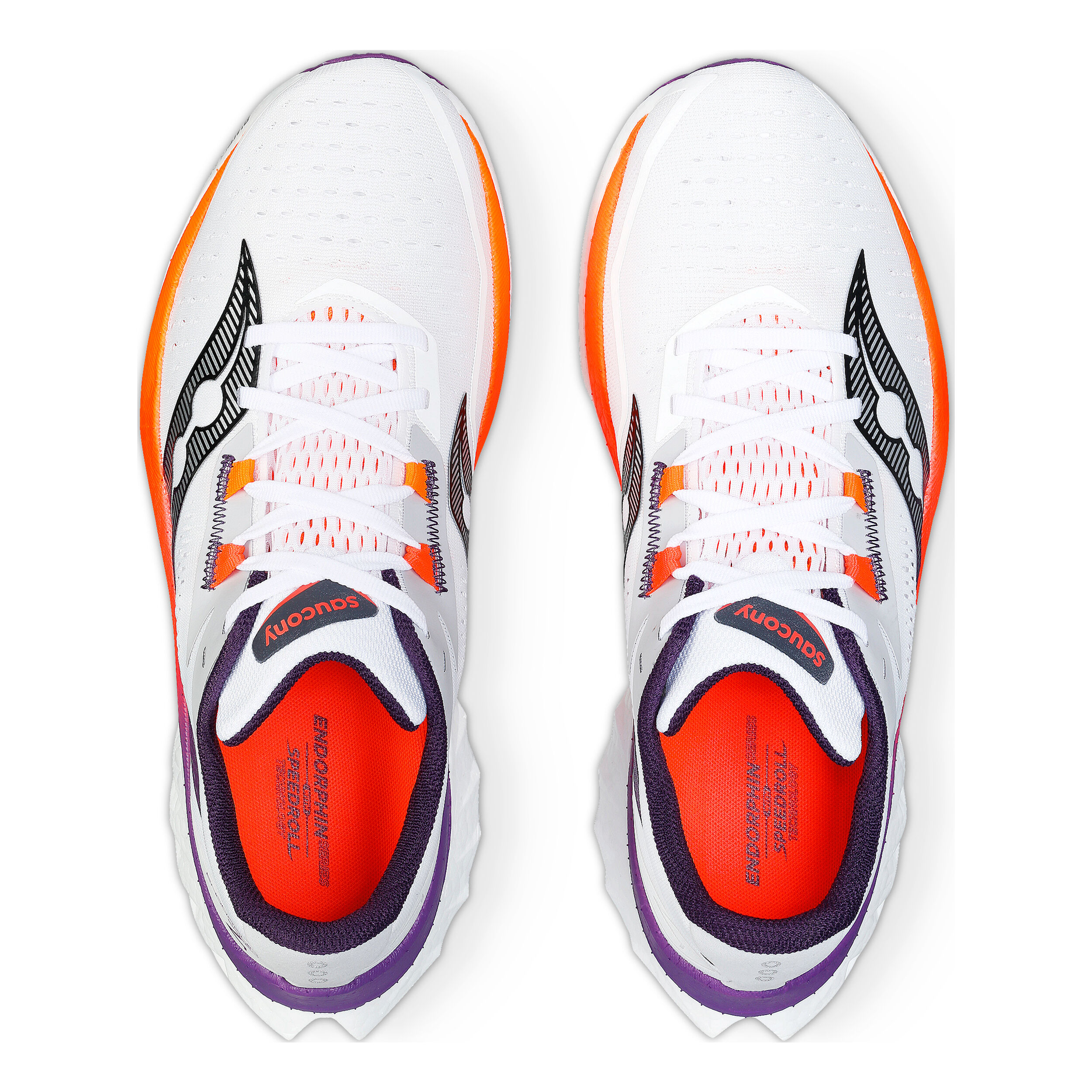 Saucony shoes orange sales