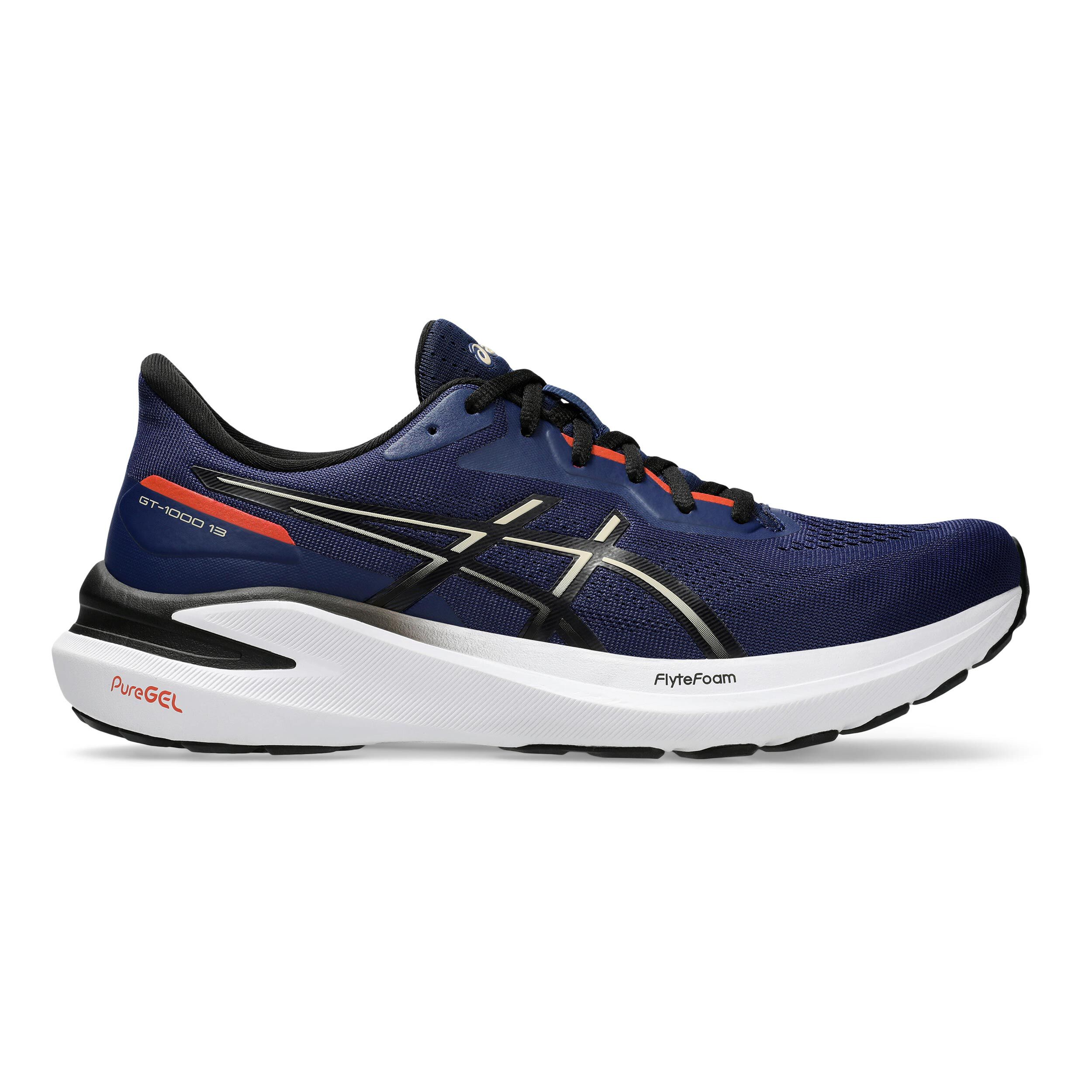 Buy ASICS GT 1000 13 Stability Running Shoe Men Blue White online Running Point COM