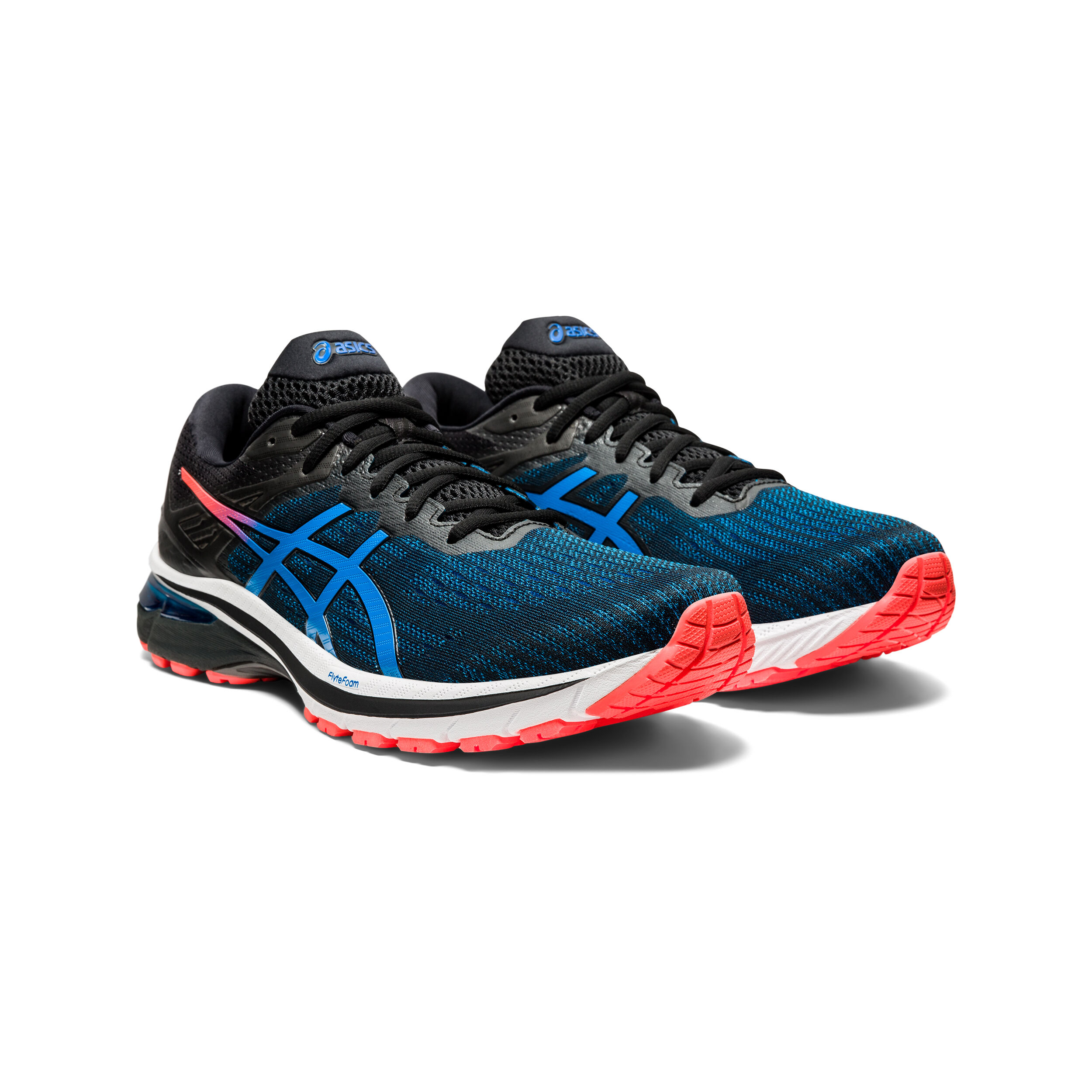 Buy ASICS GT-2000 9 Stability Running Shoe Men Black, Blue in size 45  online | Running Point COM