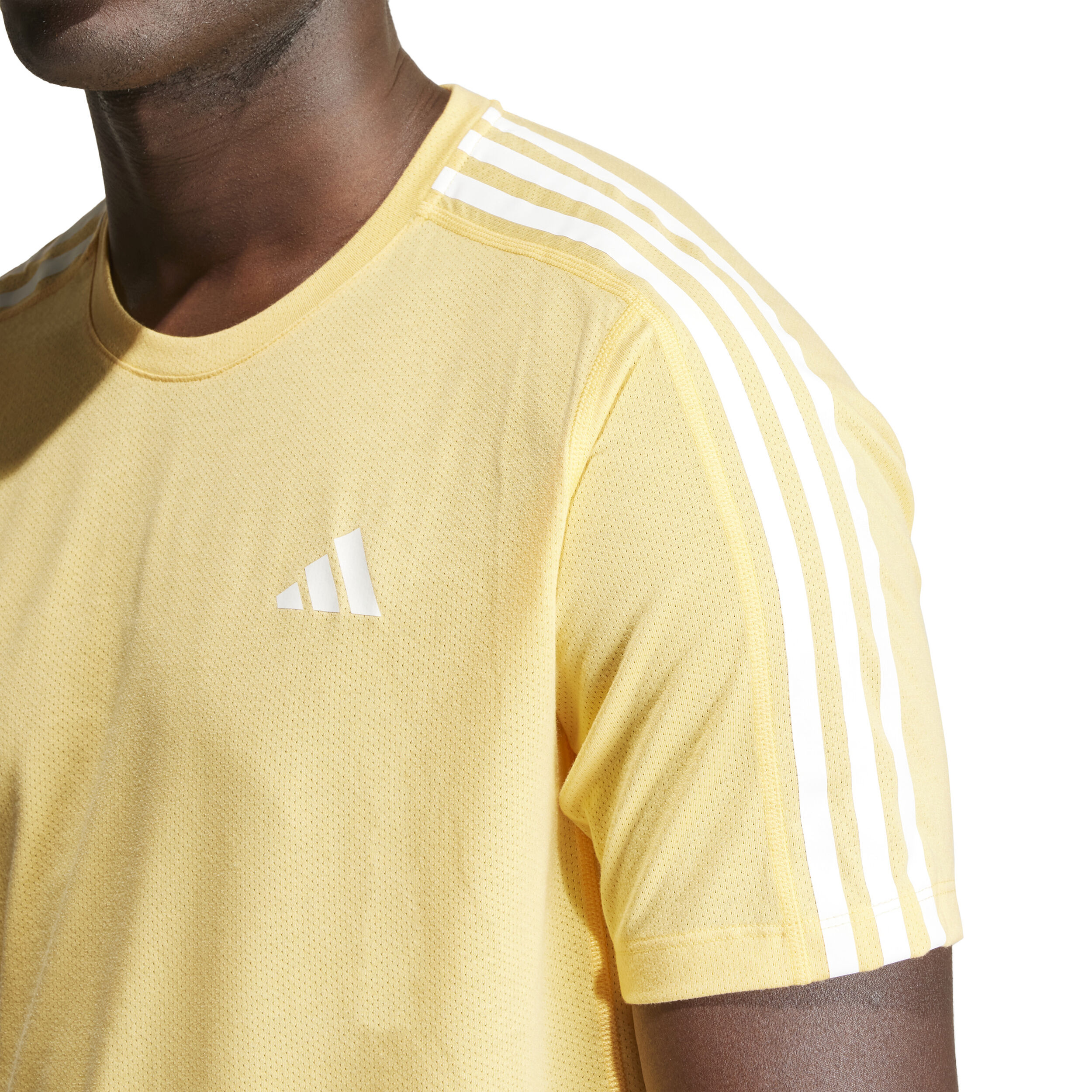 Adidas yellow t shirt on sale