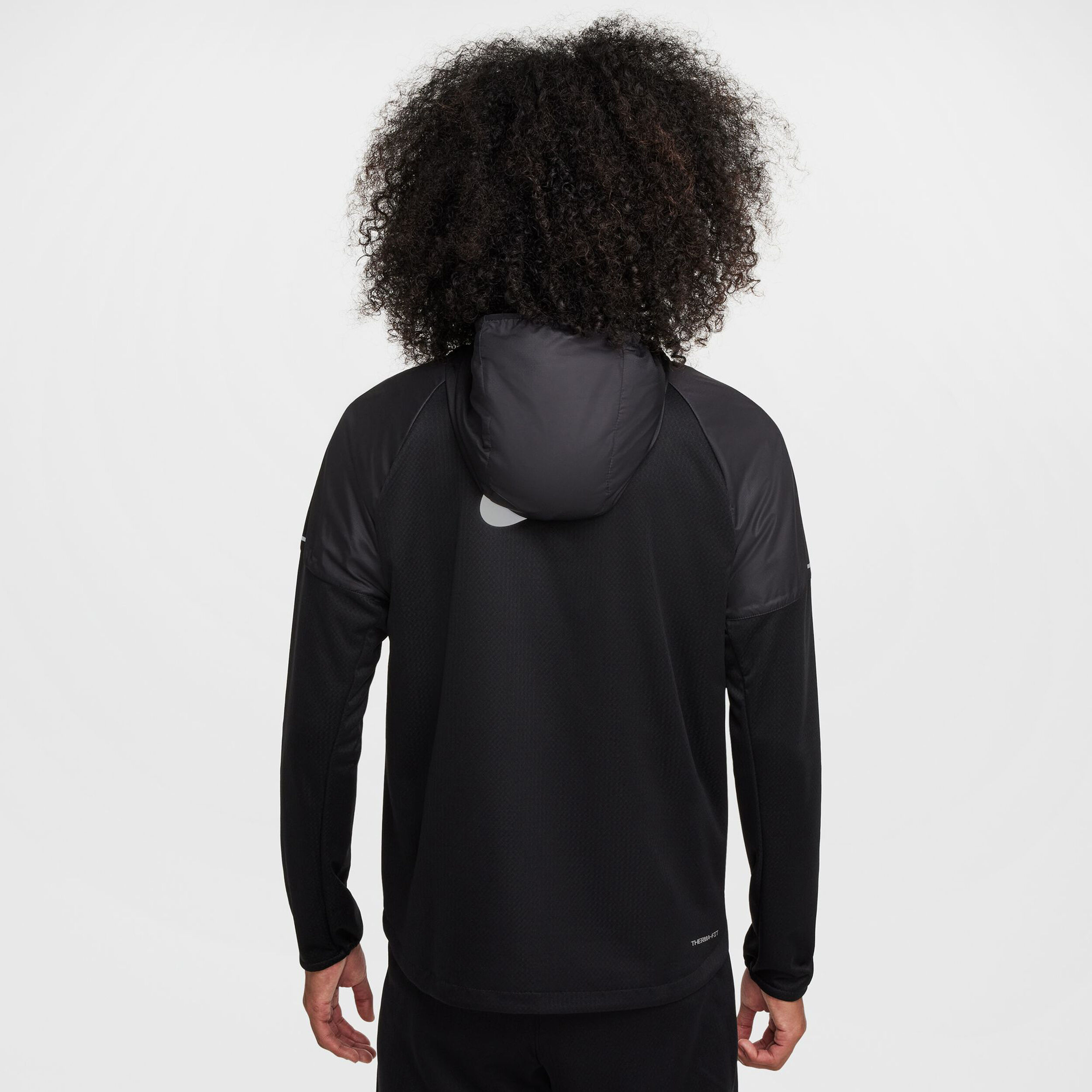 最も信頼できる Buy online Black Men Jacket Running Miler Sphere Nike ジャンパー、ブルゾン
