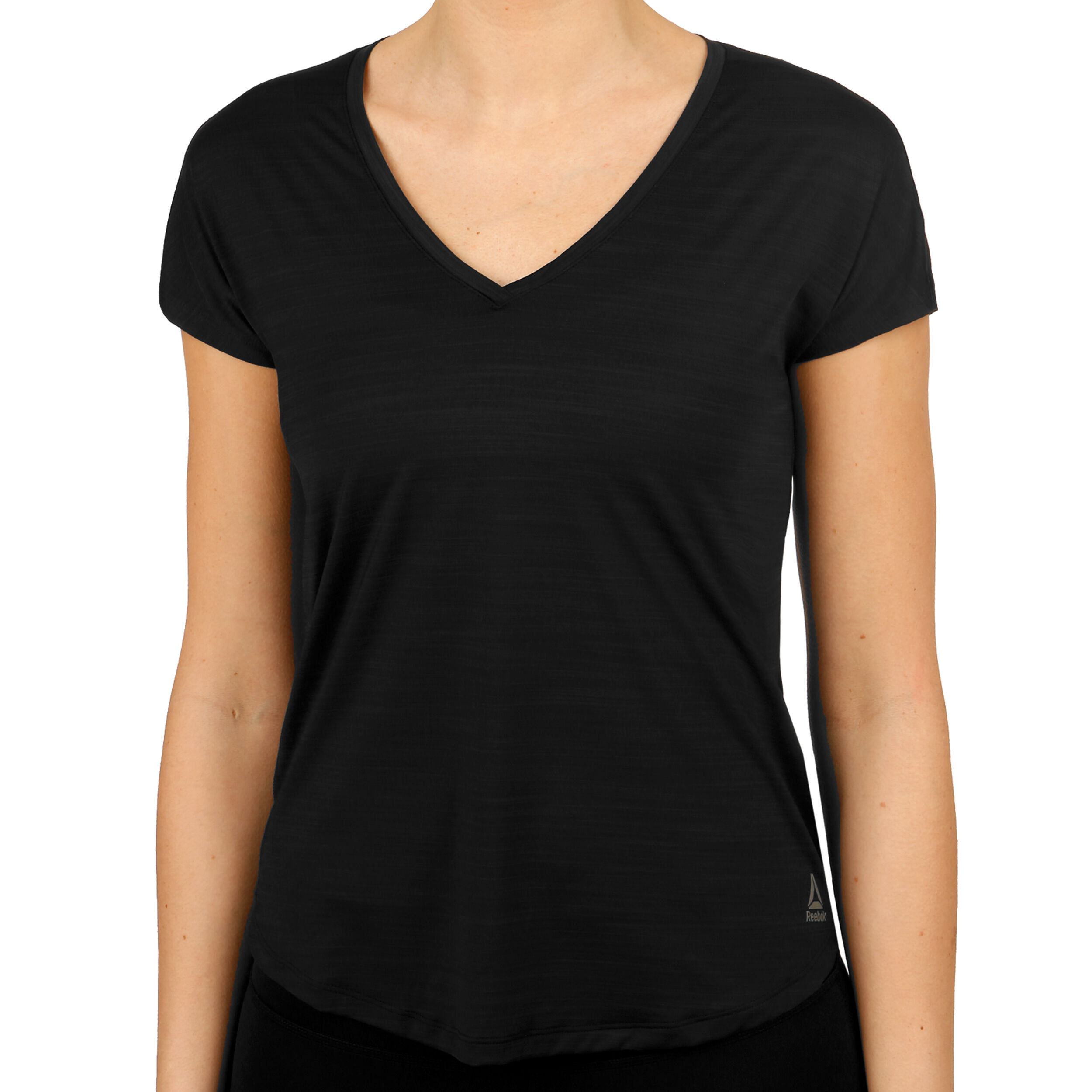 Buy Reebok ActivChill T Shirt Women Black Grey online Running Point COM
