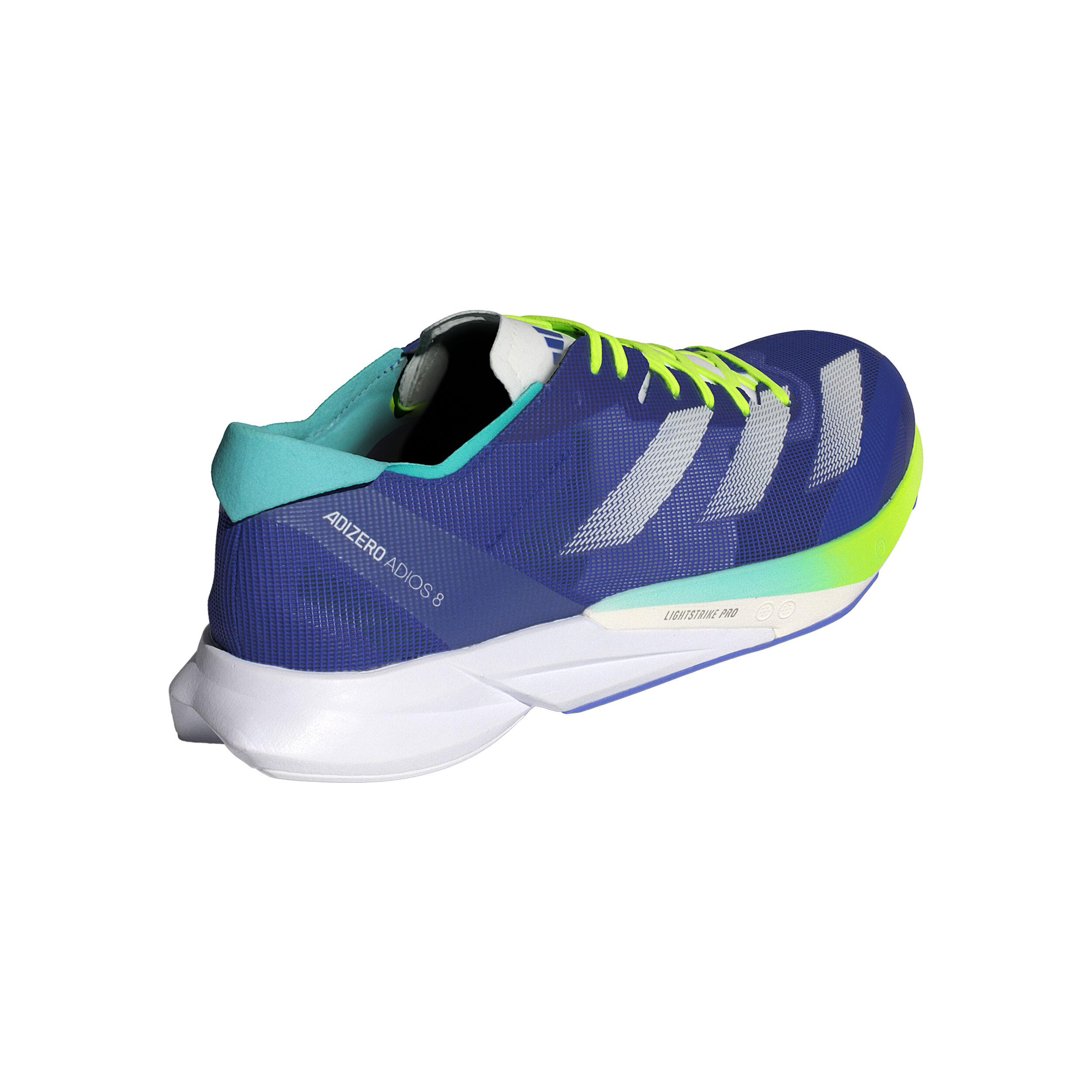 Buy adidas Adizero Adios 8 Competition Running Shoe Men Blue Lime online Running Point COM