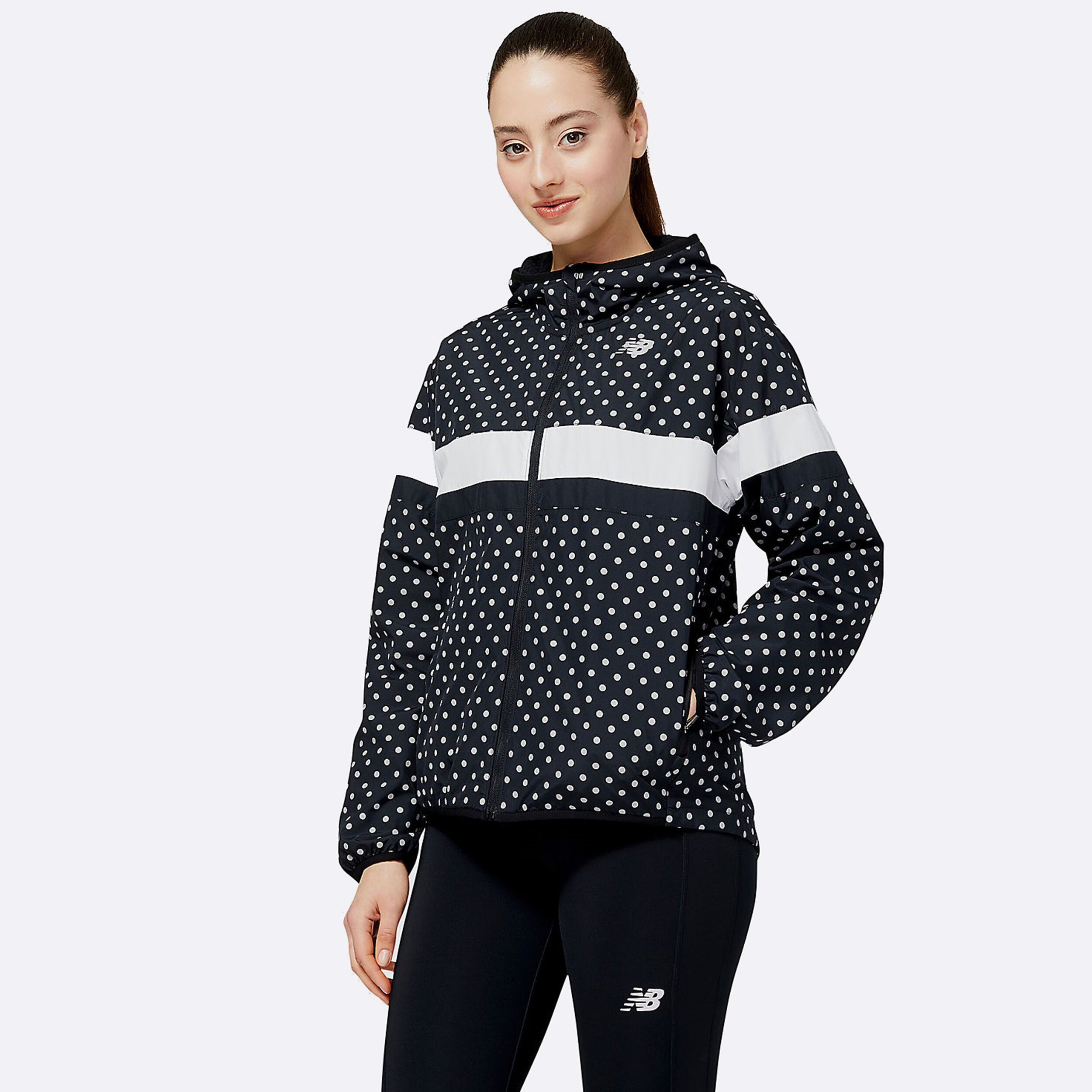 Buy New Balance Accelerate Protect Reflective Running Jacket Women Black online Running Point COM