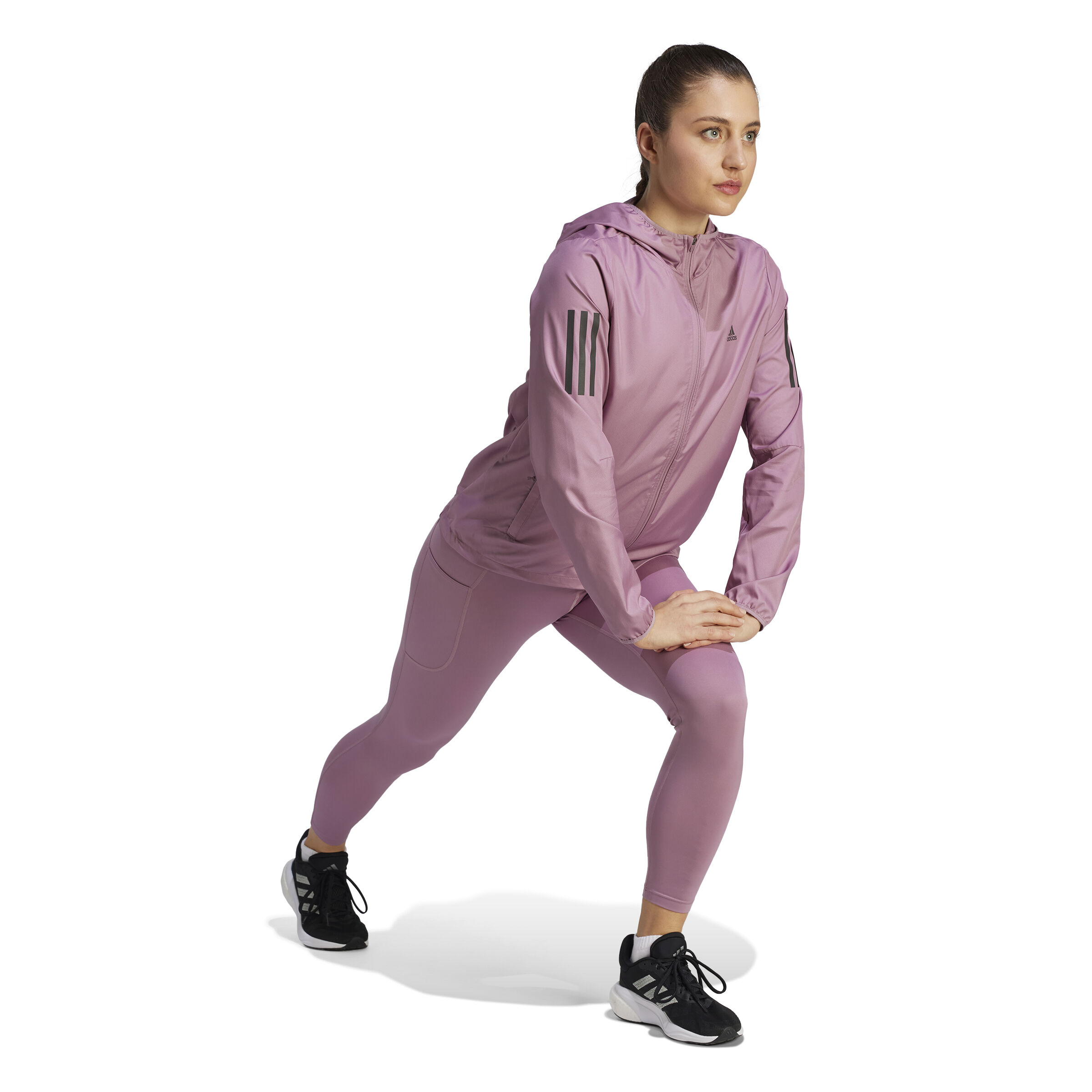 Running with windbreaker on sale