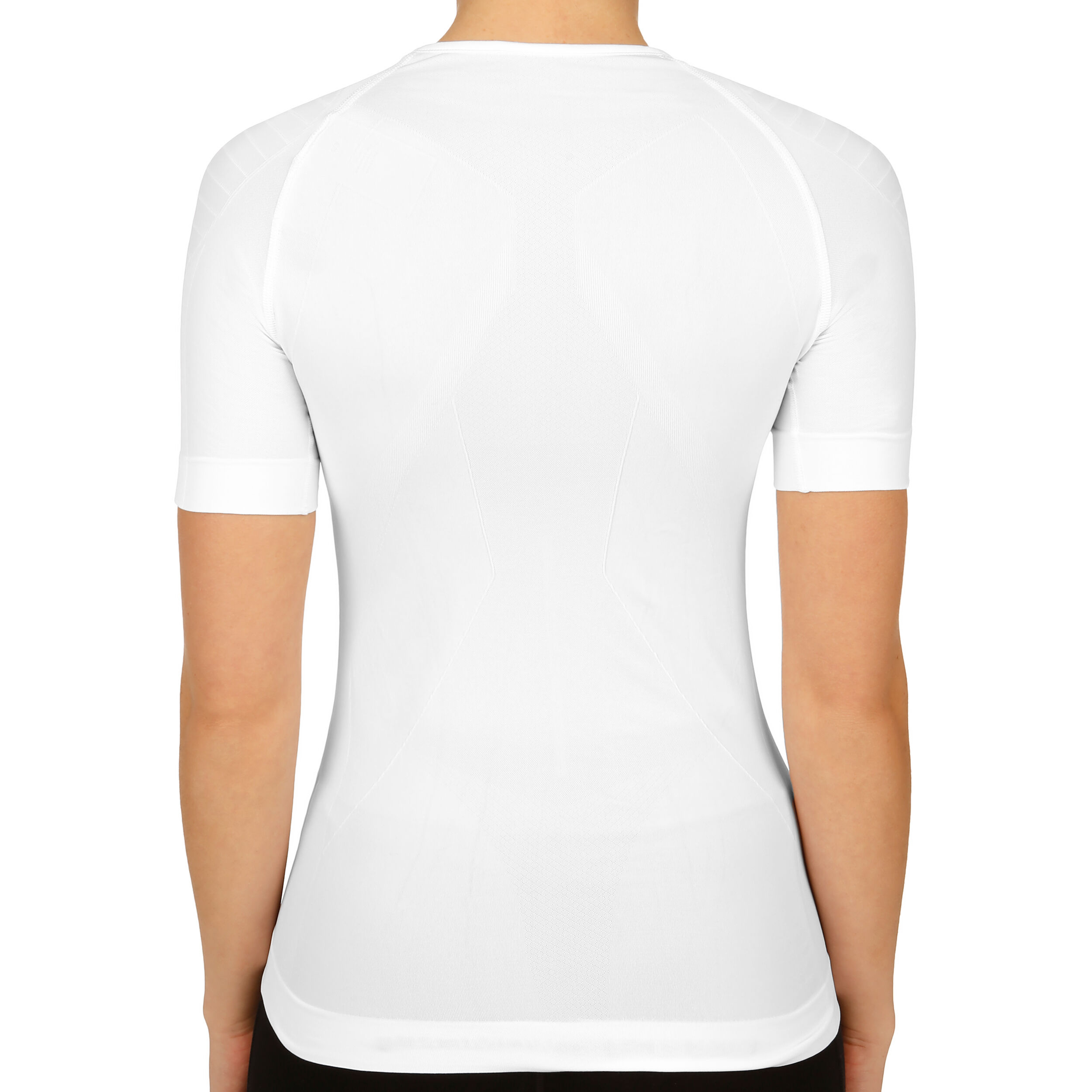 Tight fitting white t shirt women's discount