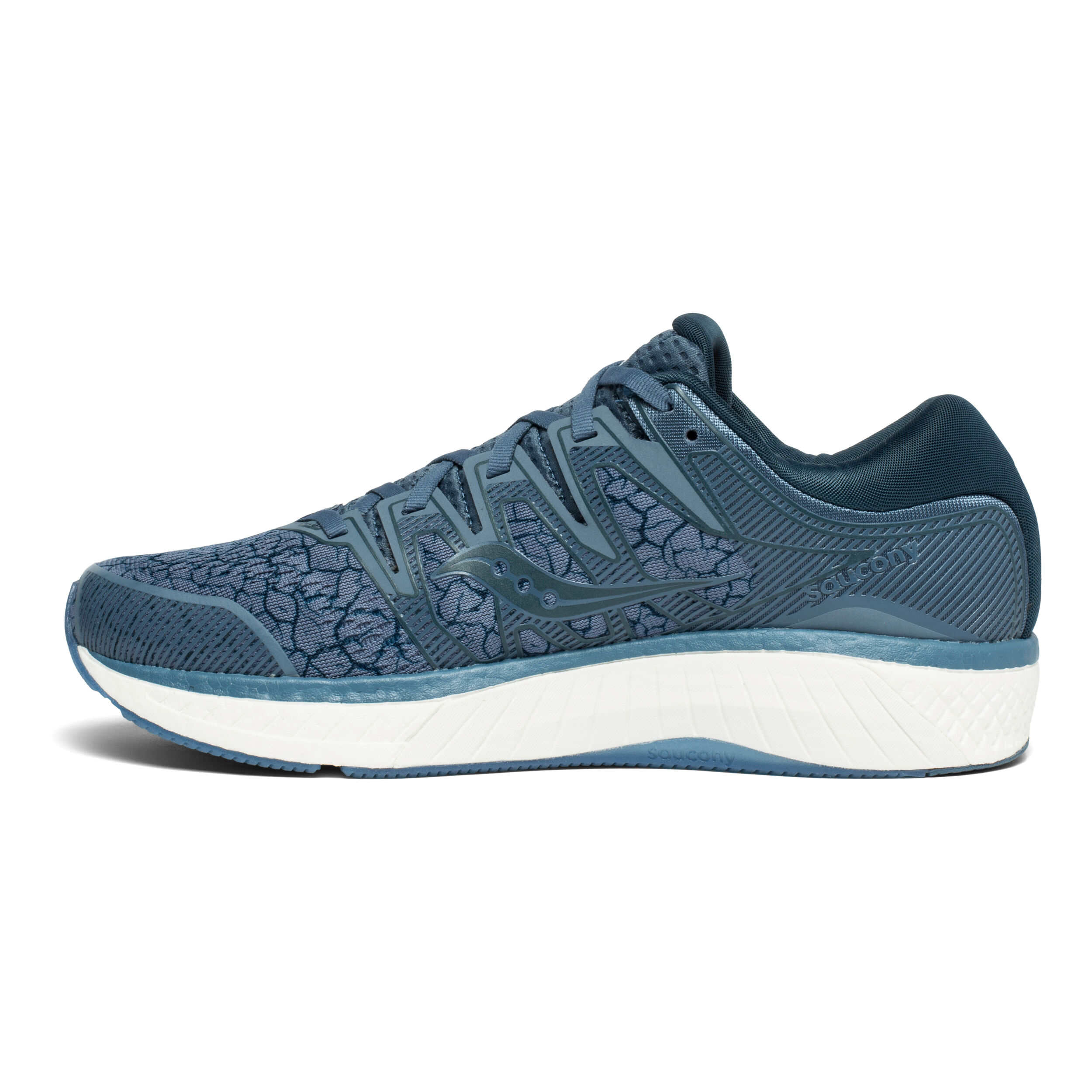 Buy Saucony Hurricane Iso 2 Stability Running Shoe Men Dark Blue Black in size 43 online Running Point COM