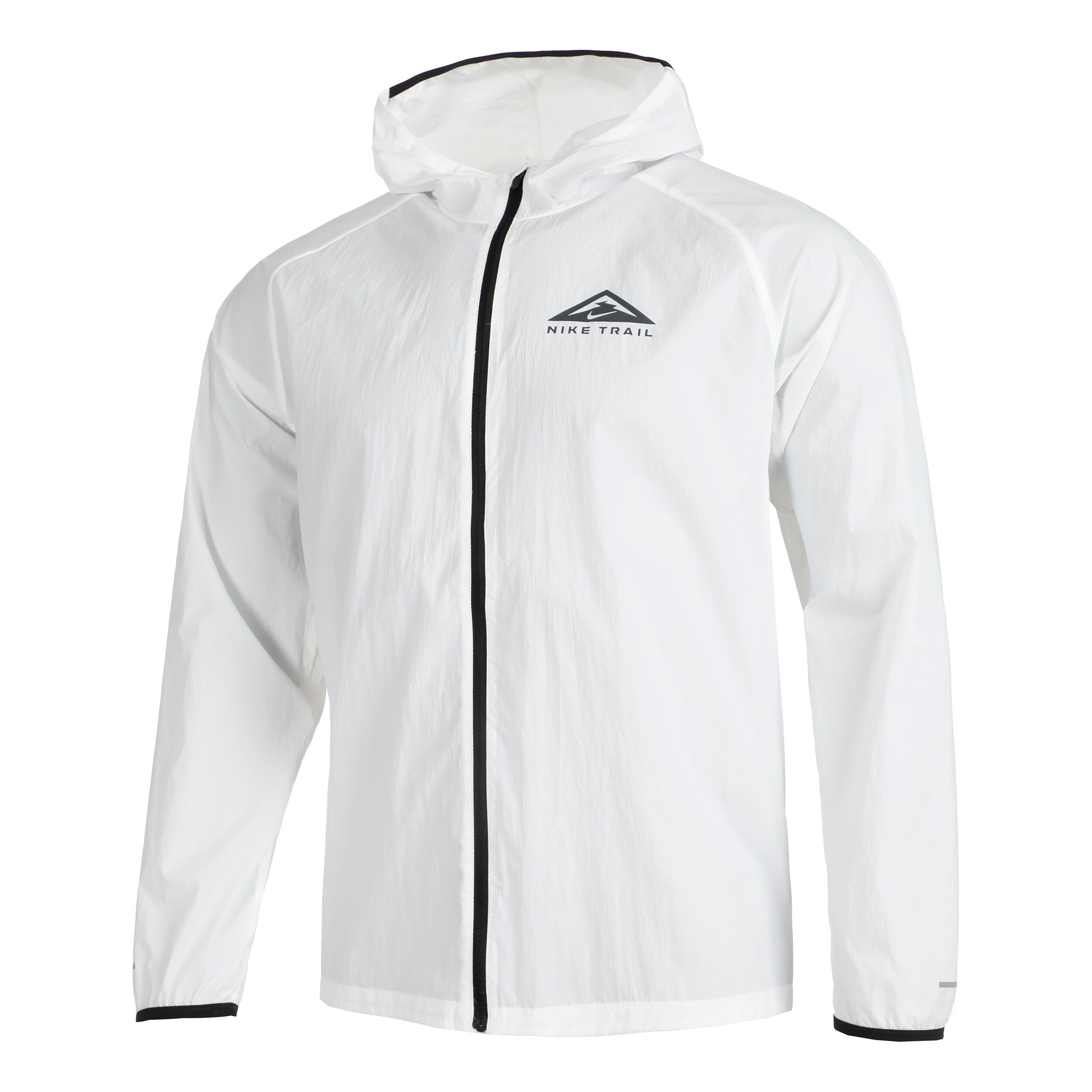 White nike running hotsell jacket