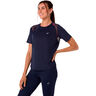 Road Running shirt Women-dark blue