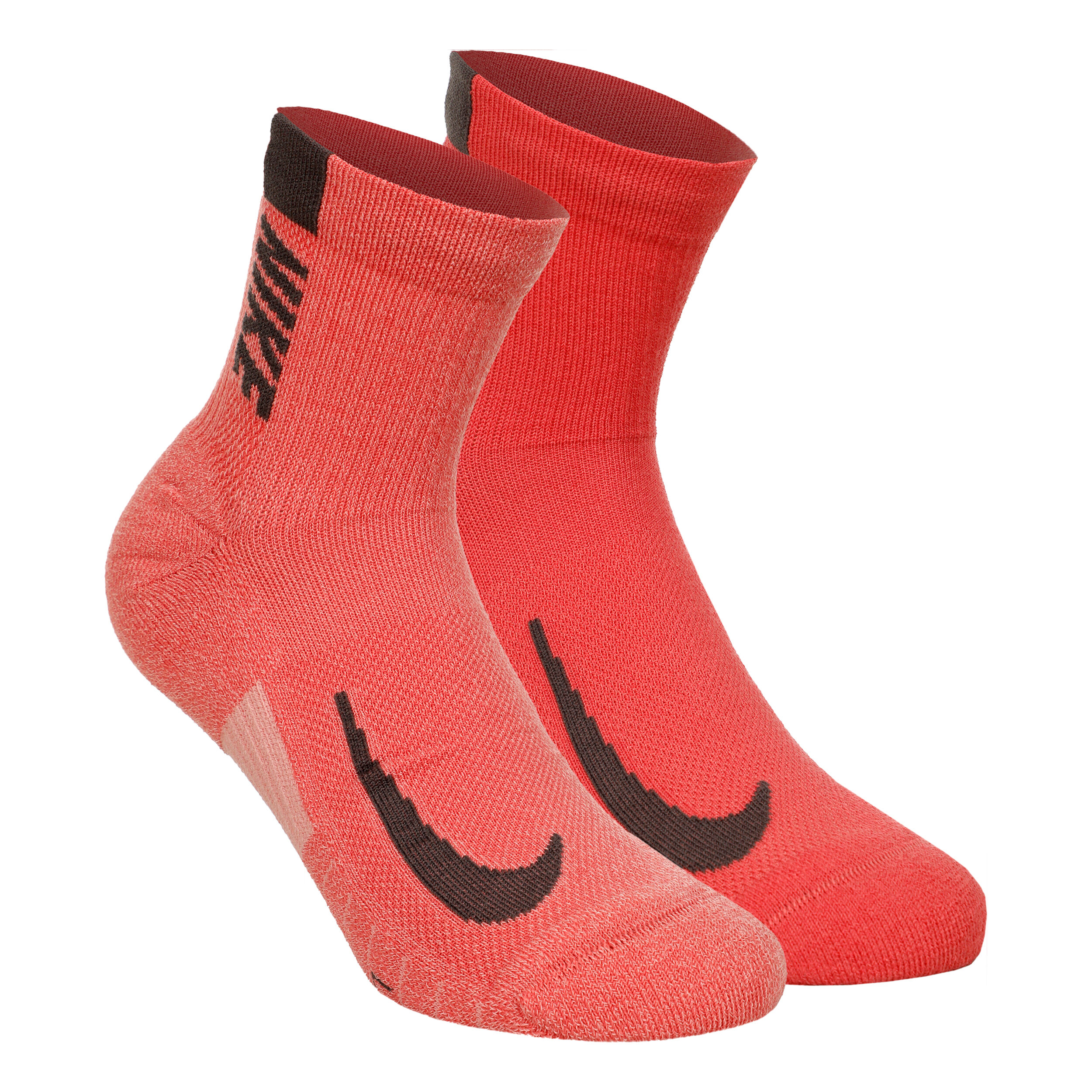 Buy Nike Multiplier Ankle Socks Running Socks 2 Pack Multicoloured