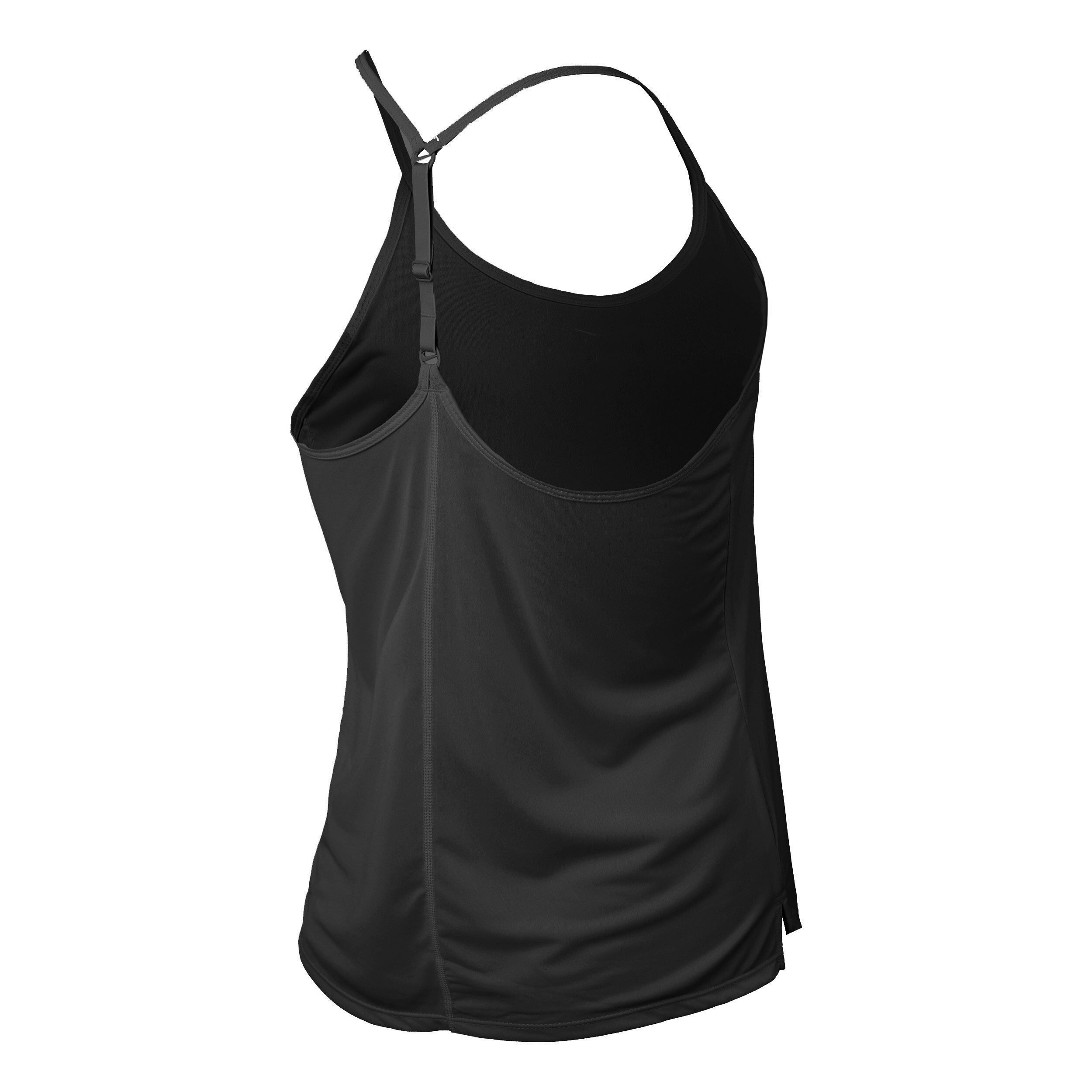 Buy Nike Dri Fit One Elstka Tank Top Women Black White online Running Point COM