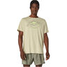Fujitrail Logo Running Shirt Men-Green