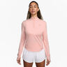 Swift UV Half-Zip Running Shirt Women-Pink