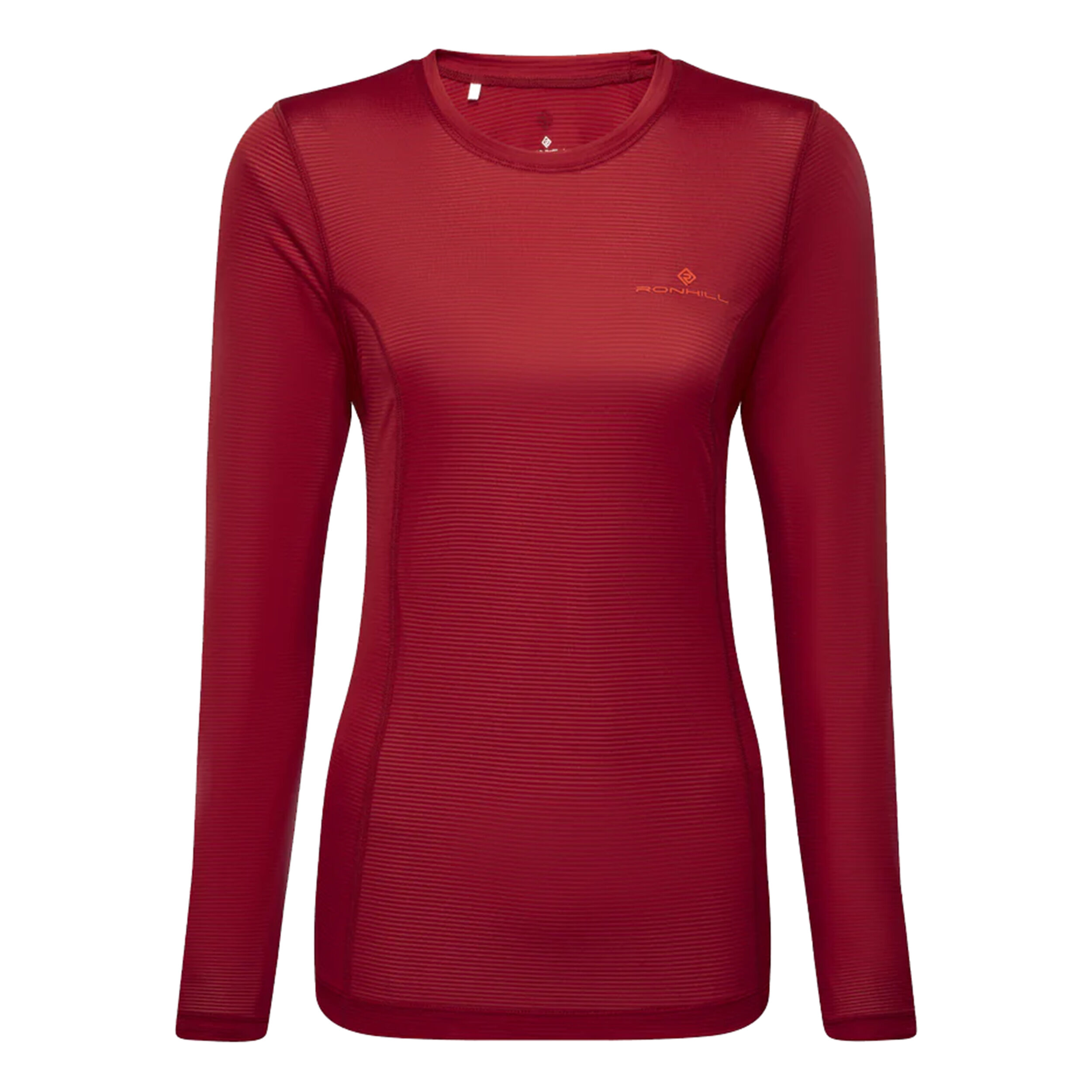 Tech Longsleeve Running Shirt Women Red